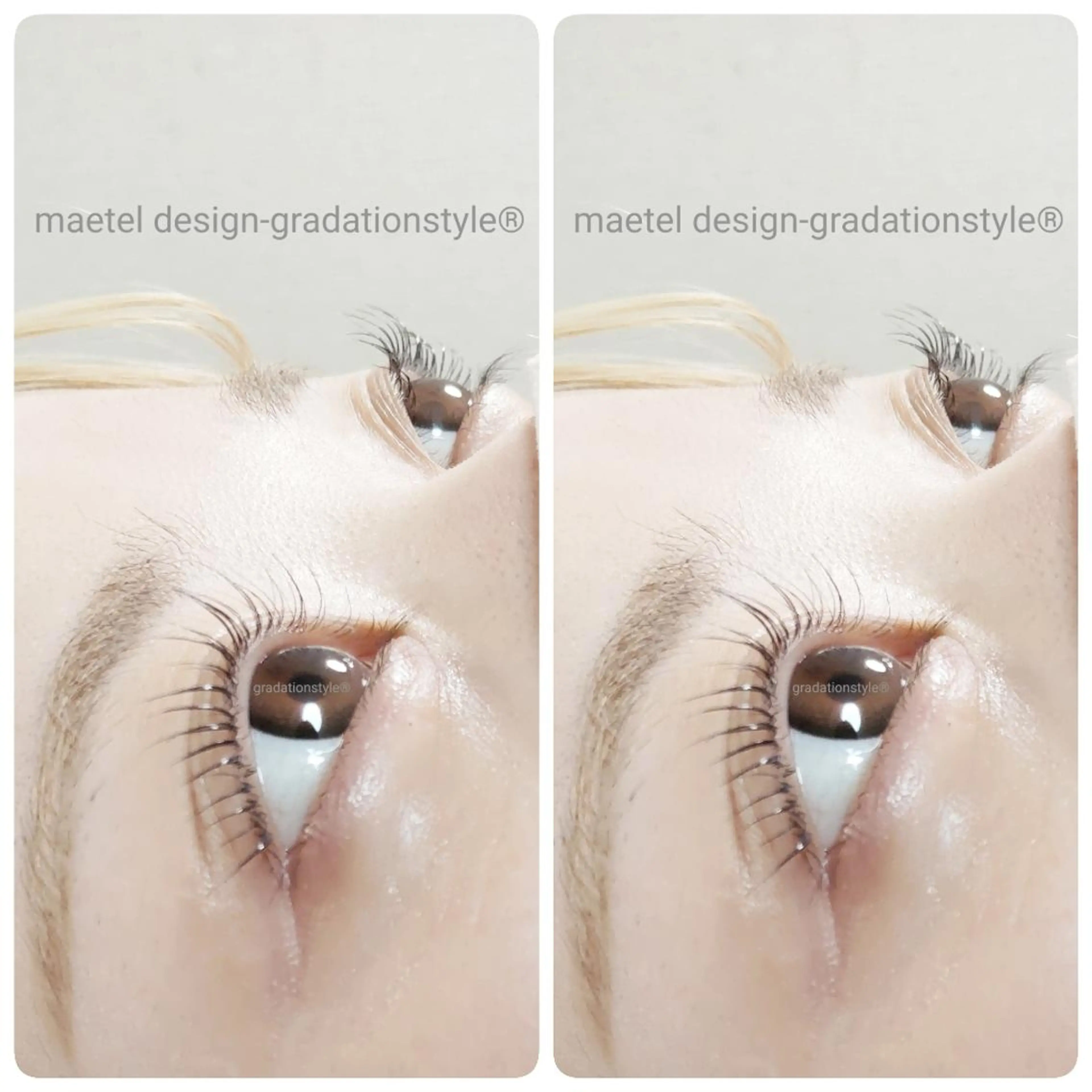 マツエク・マツパ 🎼グラデーション スタイル札幌♫*✧のマツエク・マツパデザイン