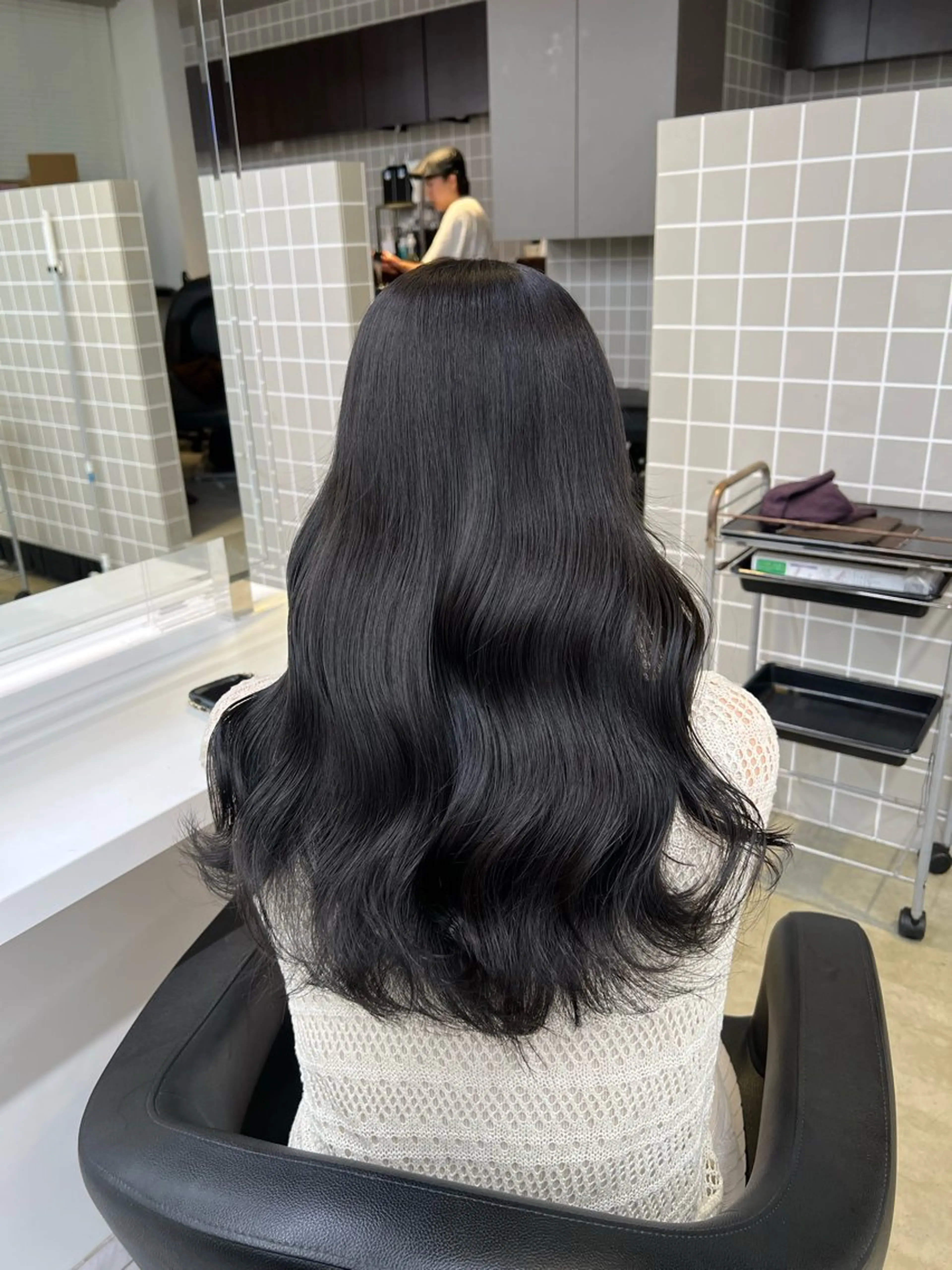 セミロング カット ヘアカラー トリートメント ヘッドスパ ヘアセット 💍レイヤーカット 艶髪💍亘紘輝のヘアスタイル