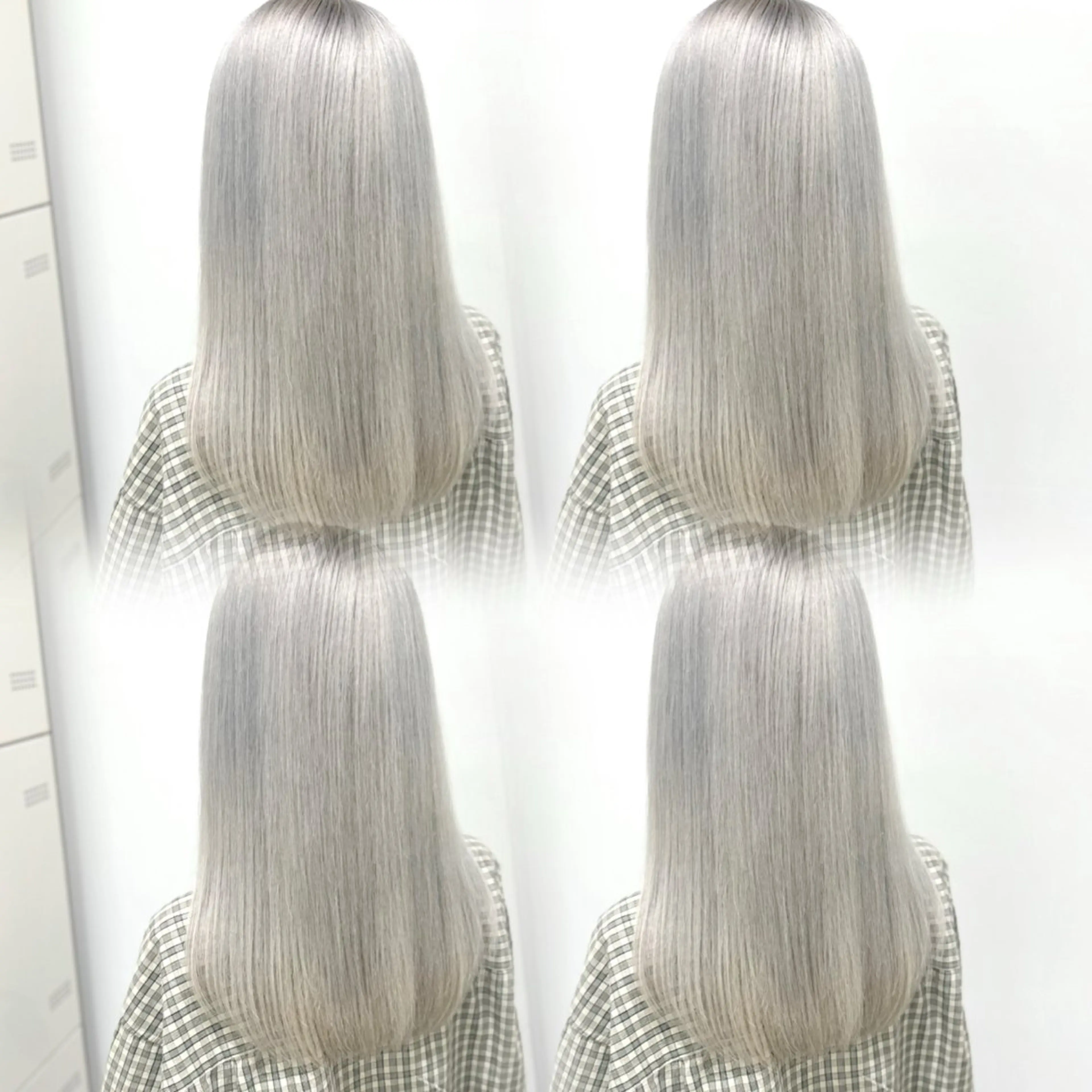 セミロング カラー 🤍横浜ブリーチ /レイヤーカット🤍のヘアスタイル