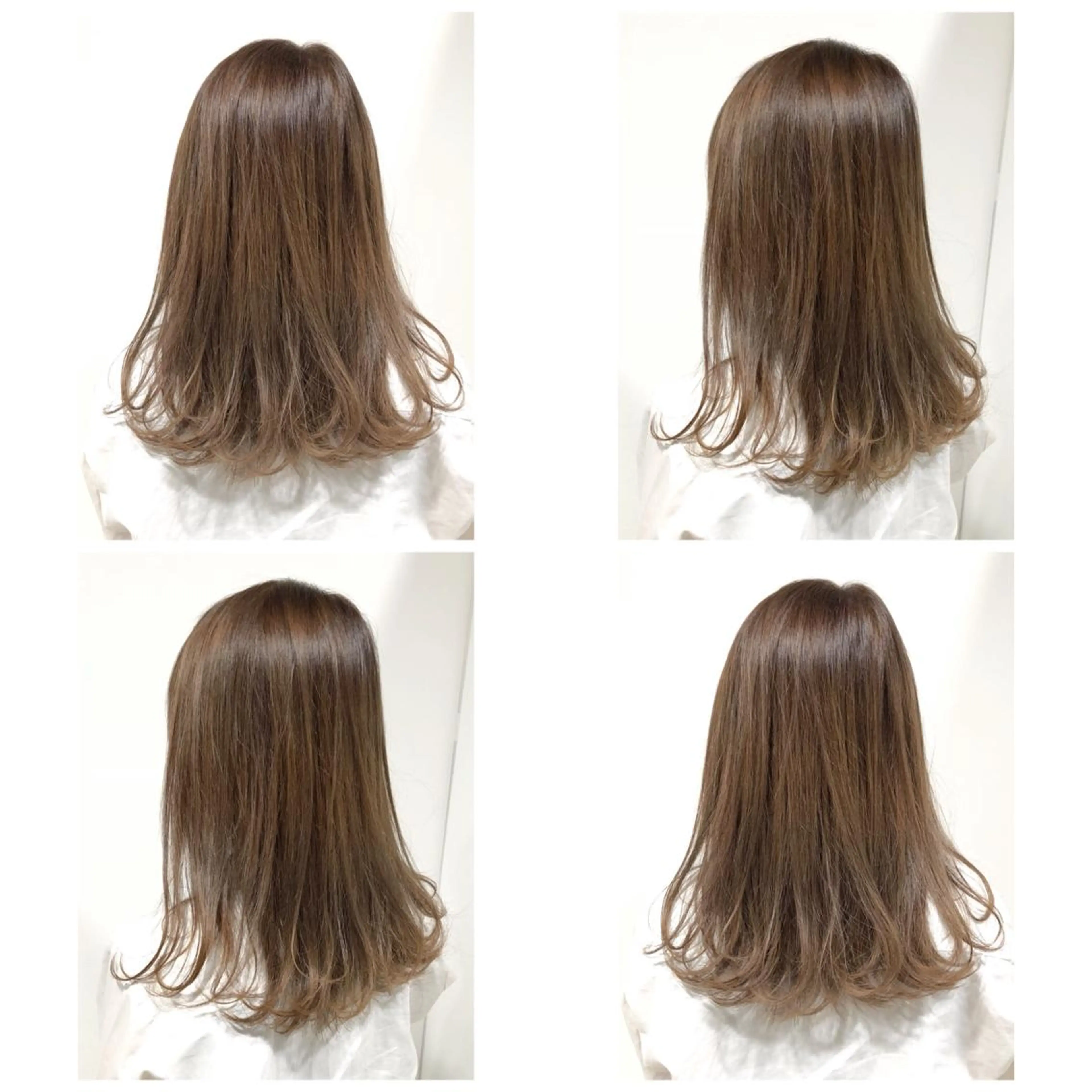 ミディアム カラー ベージュカラー ブリーチ ケアブリーチ イルミナカラー カット ヘアカラー パーマ トリートメント ヘッドスパ KIZU 髪質改善 オカルト怪談のヘアスタイル