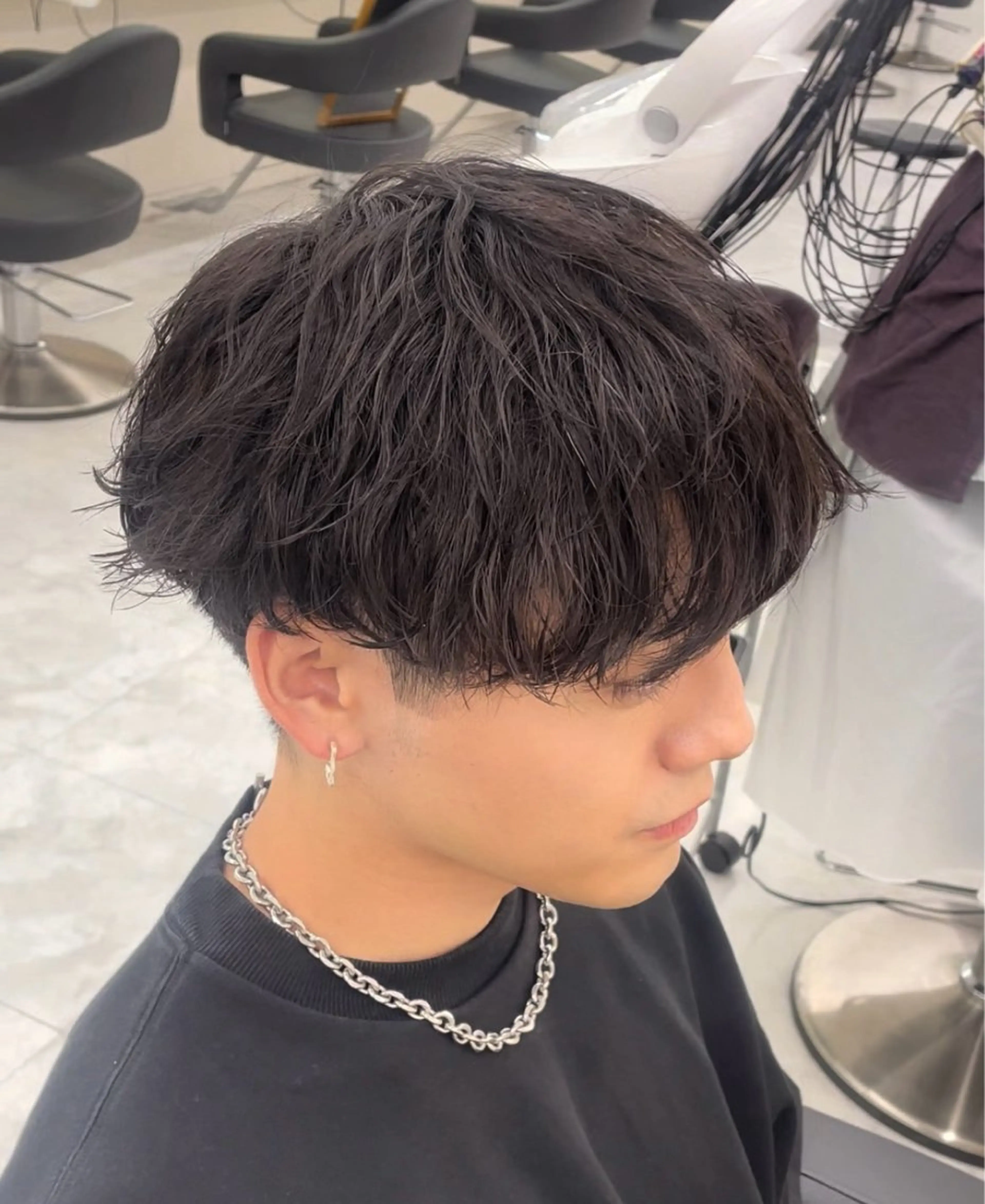 パーマ メンズ カット パーマ メンズ特化/パーマ/ カット/カラー/るなのヘアスタイル