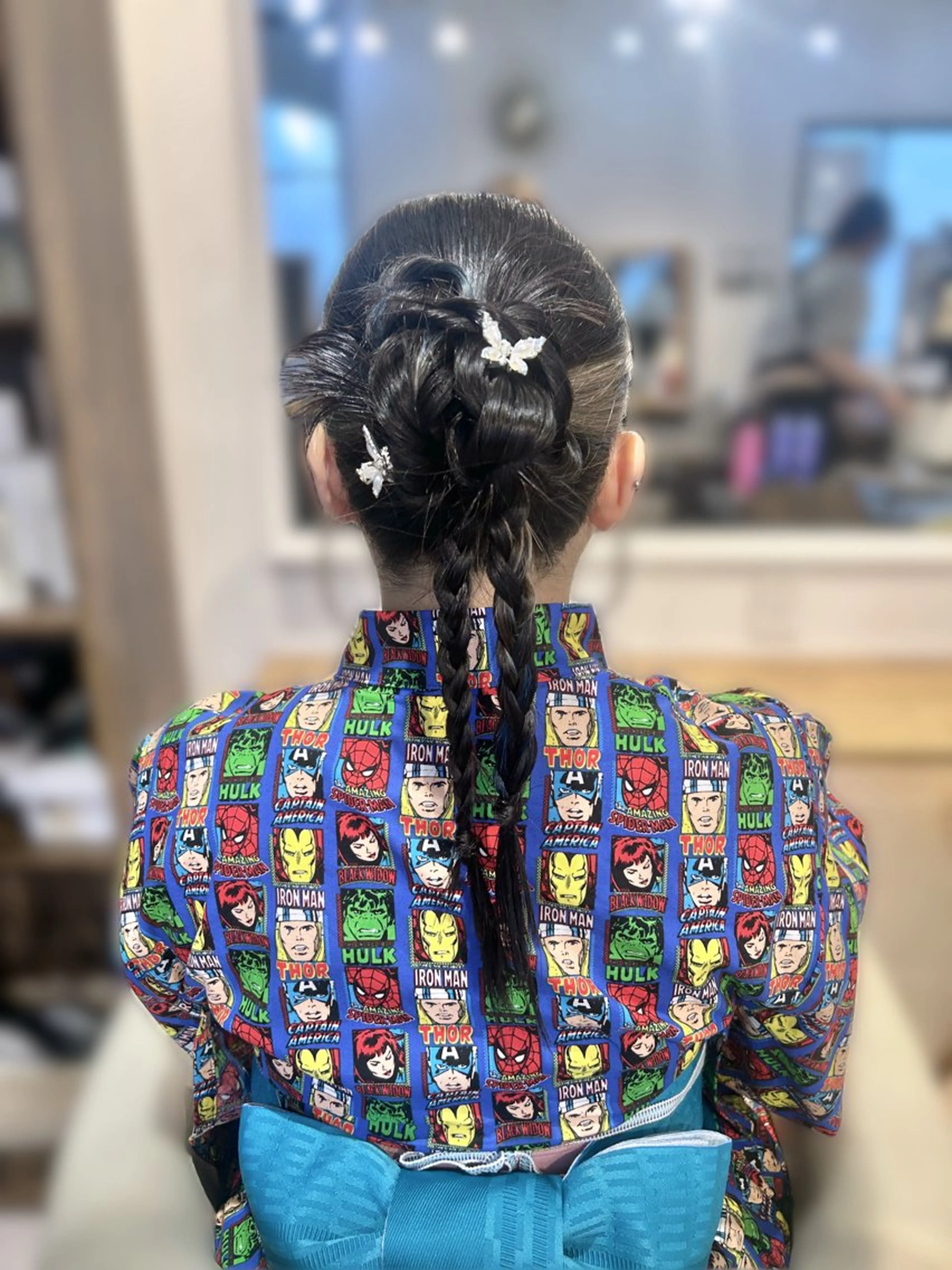 ヘアセットの写真