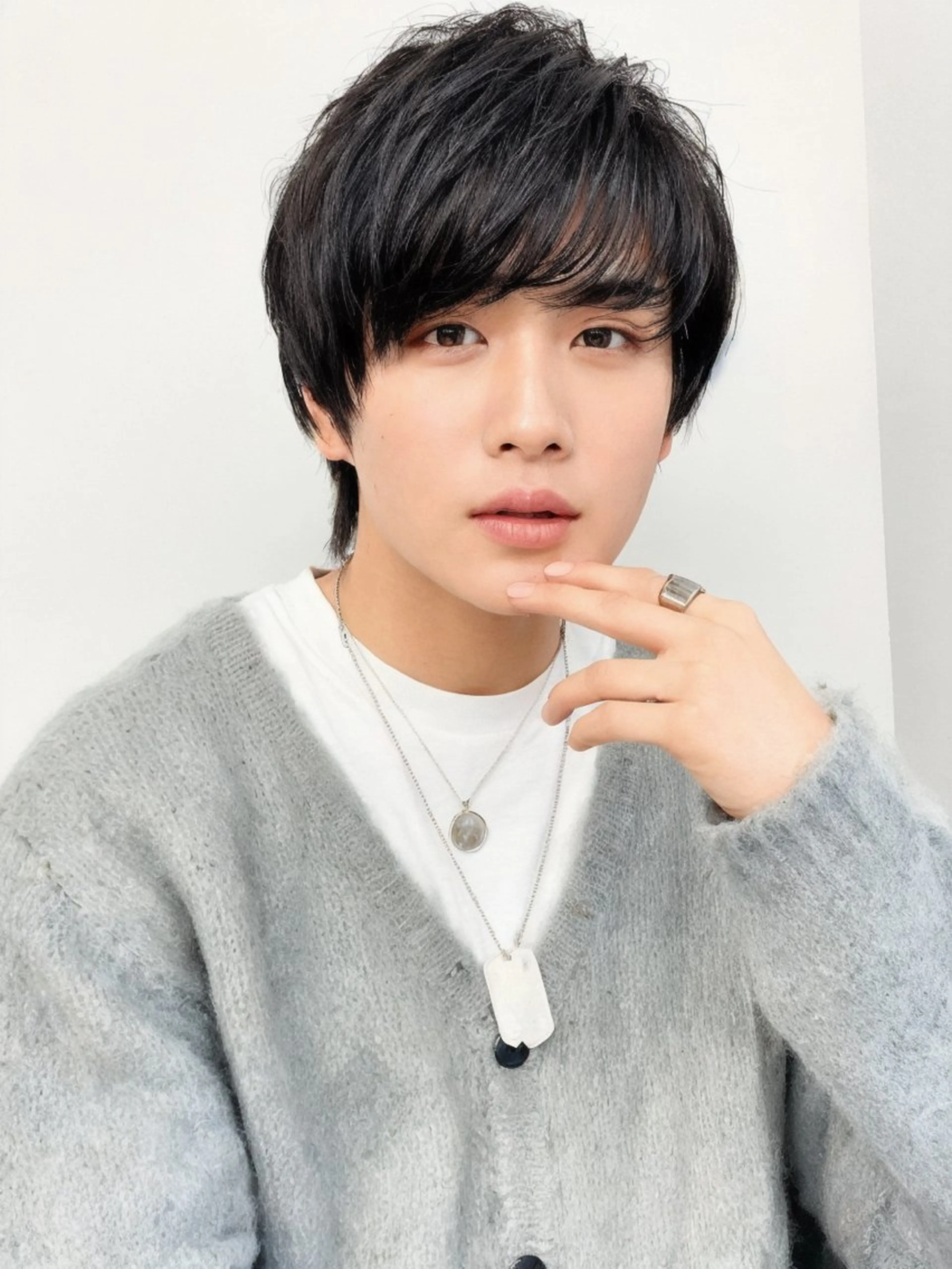 ショート パーマ メンズ 加藤 いくみのヘアスタイル