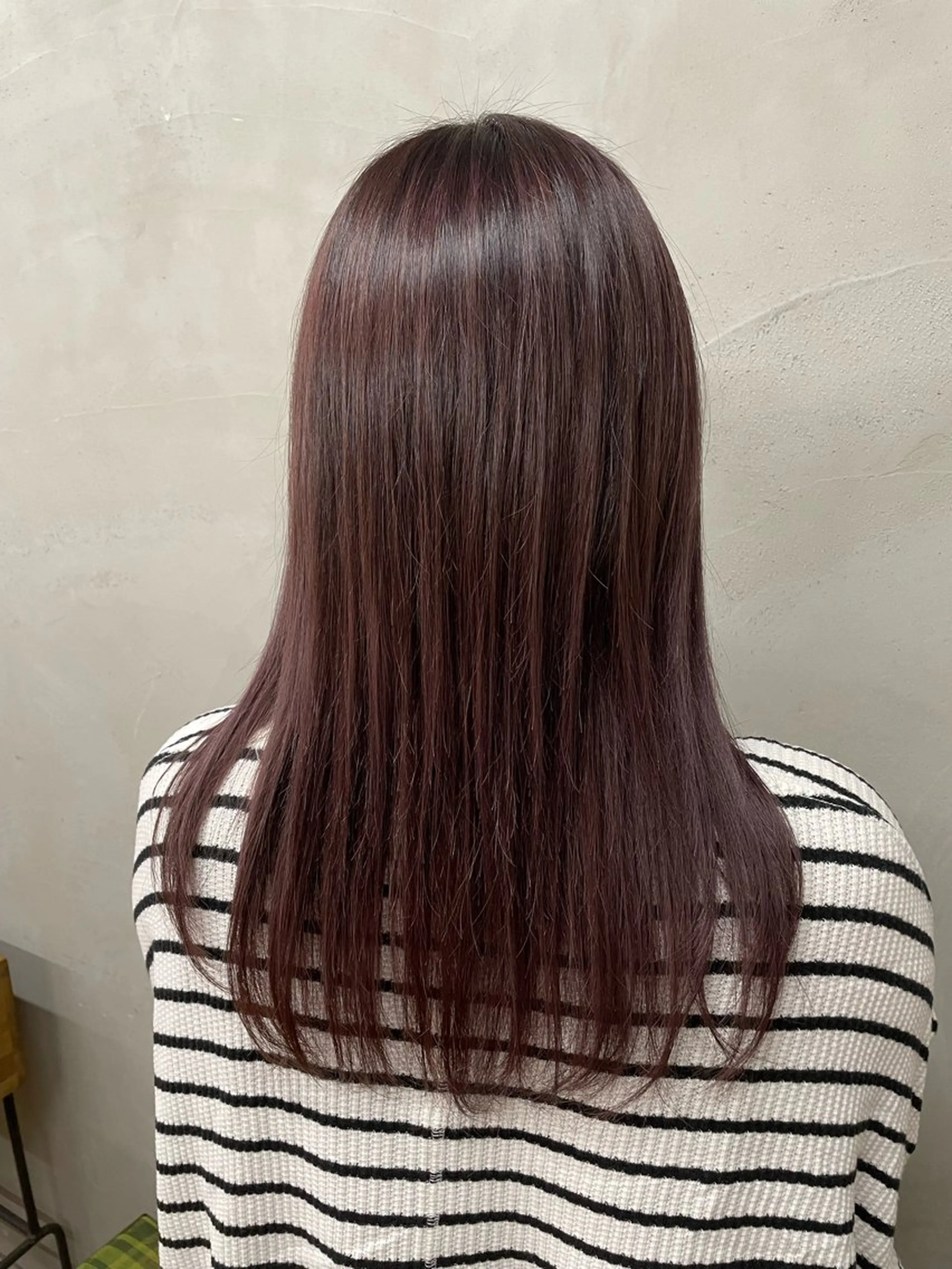 セミロング ヘアカラー トリートメント 🌙米谷 拓海のヘアスタイル