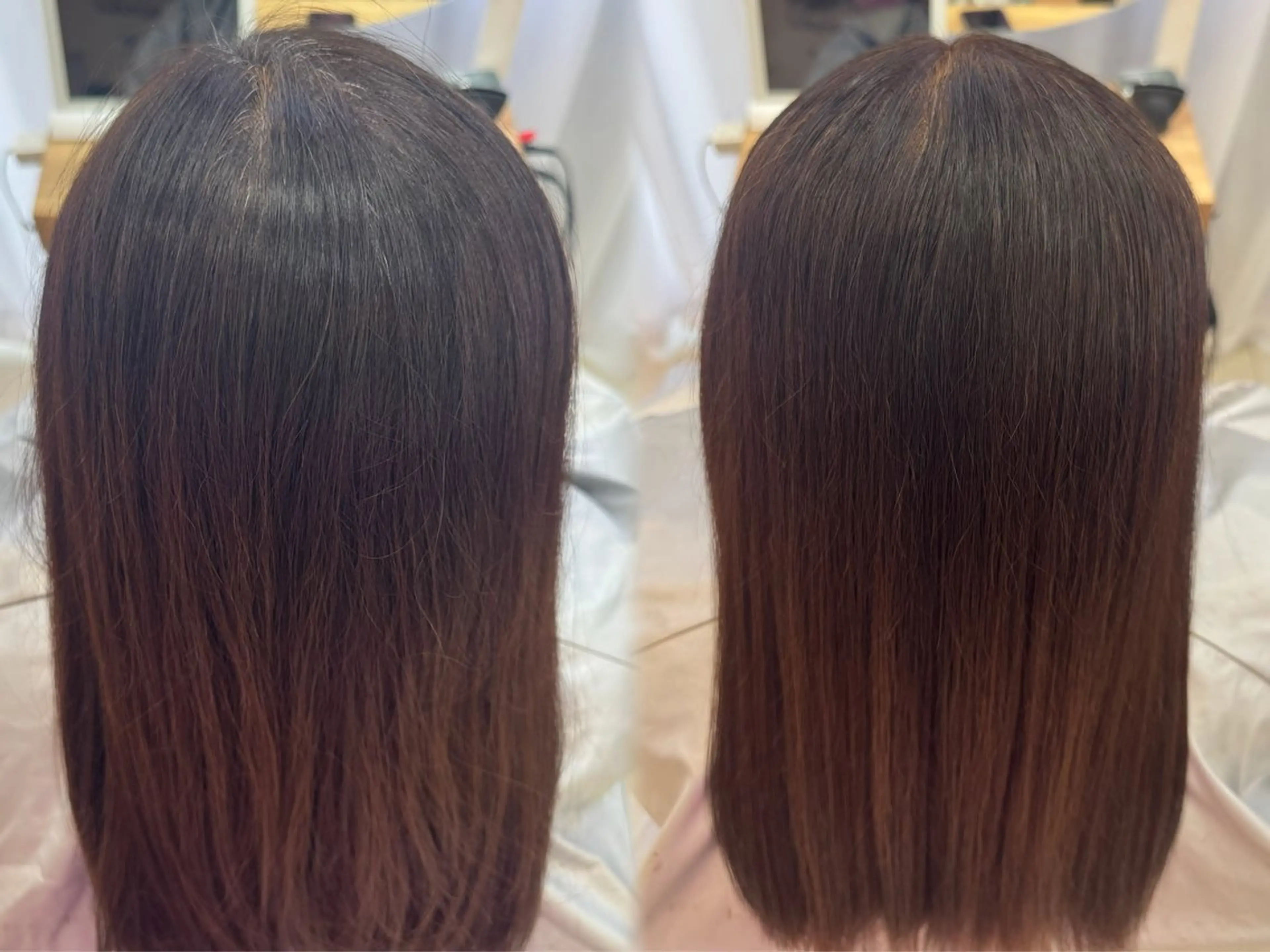 ミディアム ヘアカラー Agu hair 粉河のヘアスタイル