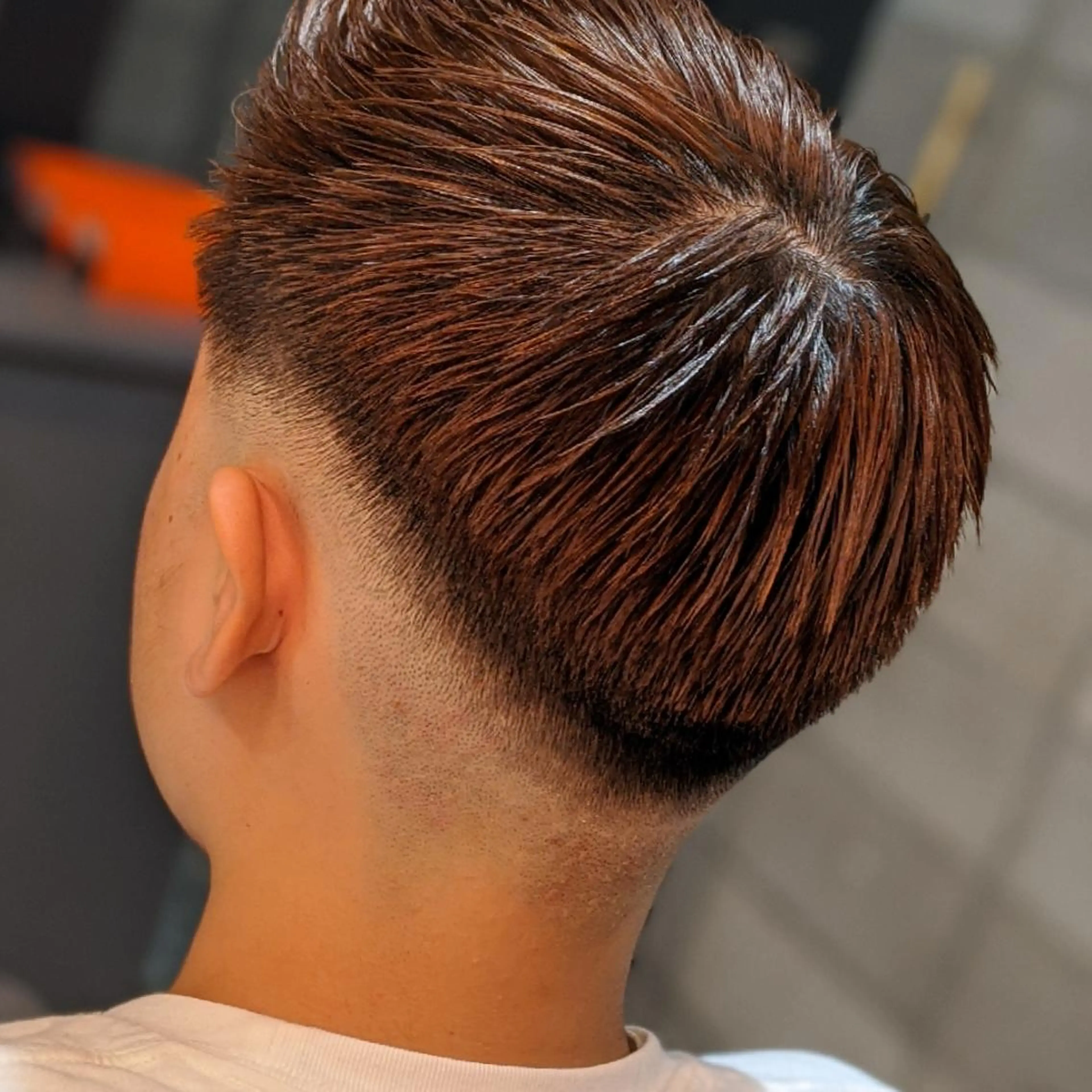 ショート メンズ フェードカット スキンフェード FRANK'SBARBER所属・💈山本  卓士💈のヘアスタイル