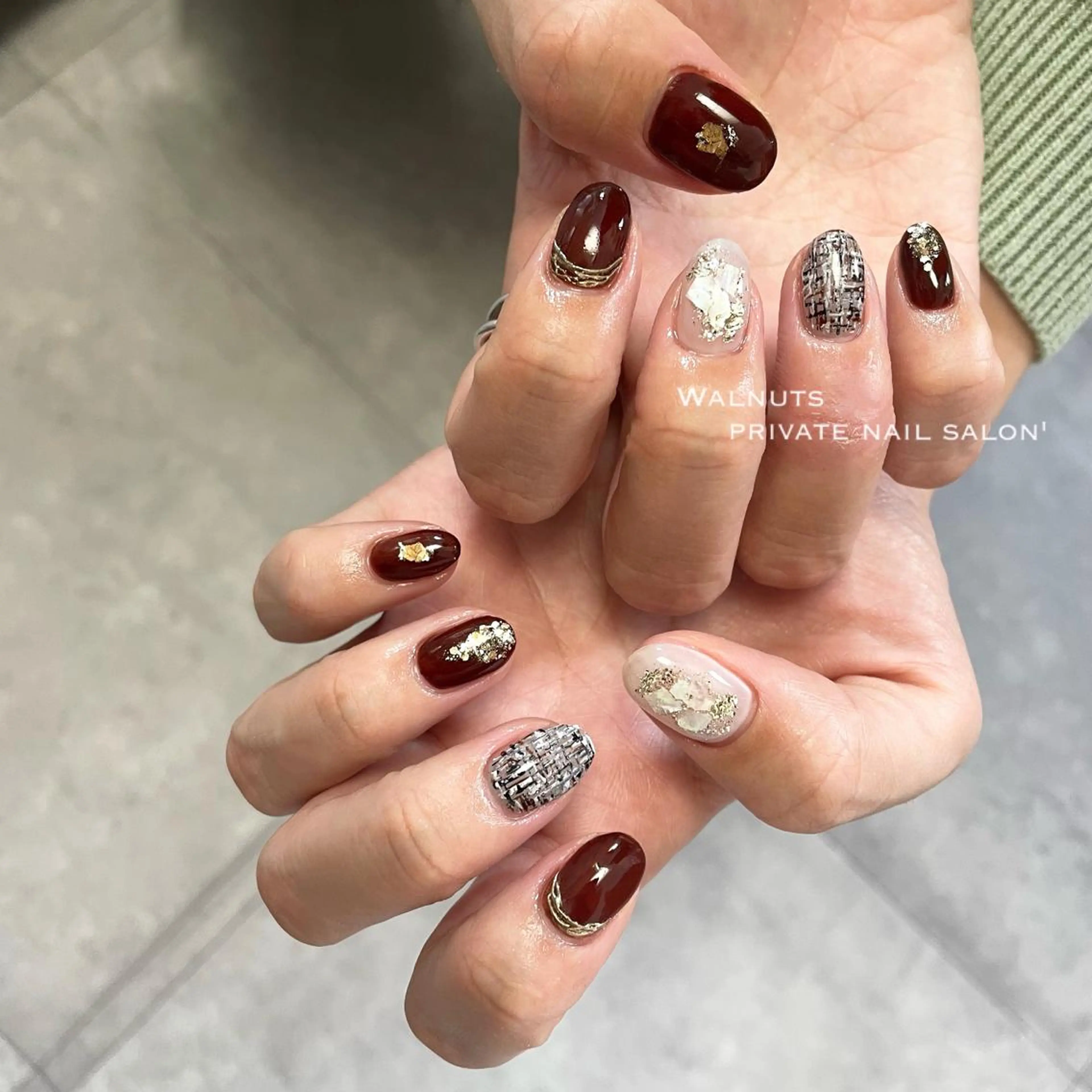 ネイル ハンドネイル Walnuts nailのネイルデザイン