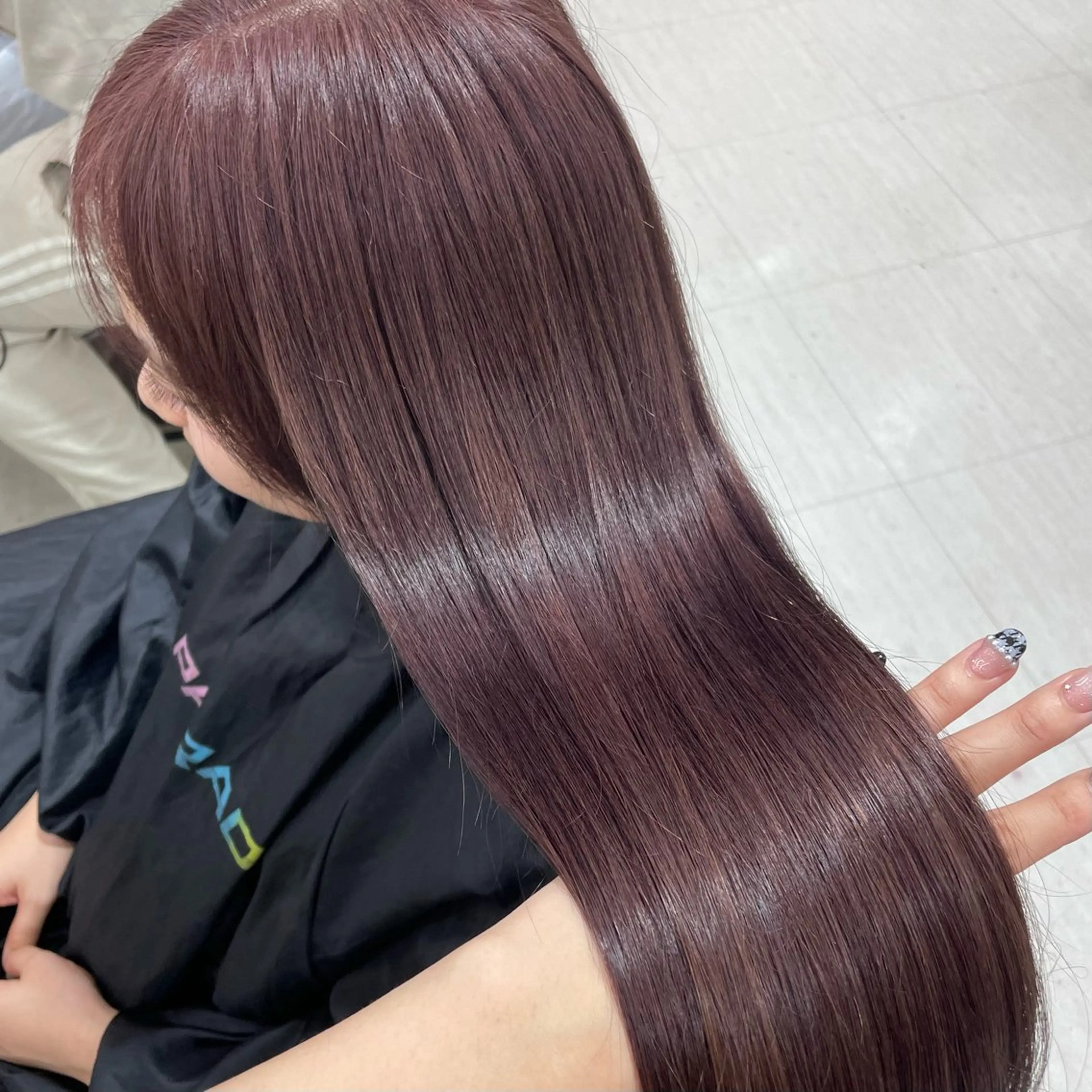 ロング ヘアカラー トリートメント 🎀淡めモテカラー WAKANA🎀のヘアスタイル