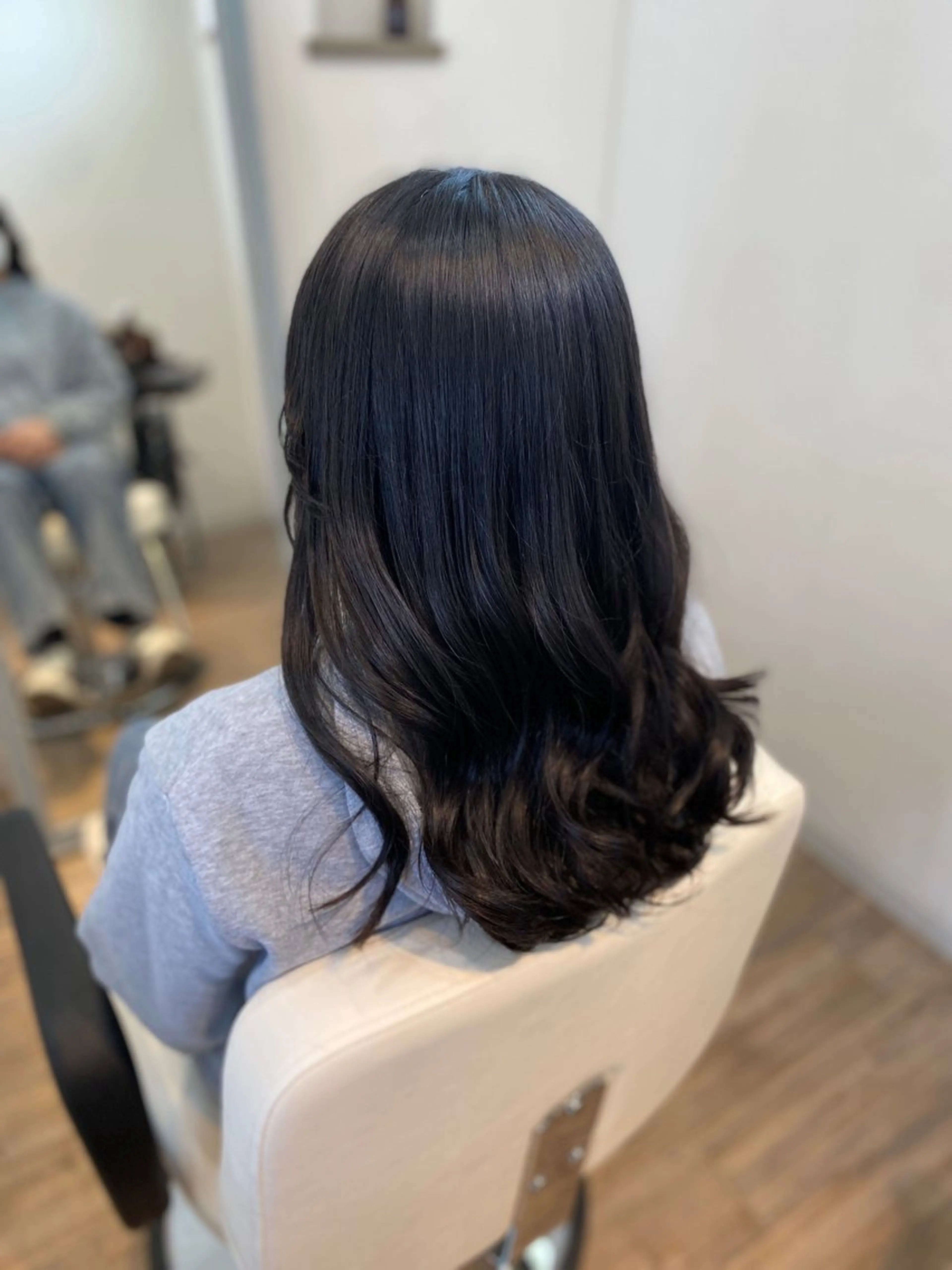 ロング キッズ カット 安住 千明のヘアスタイル