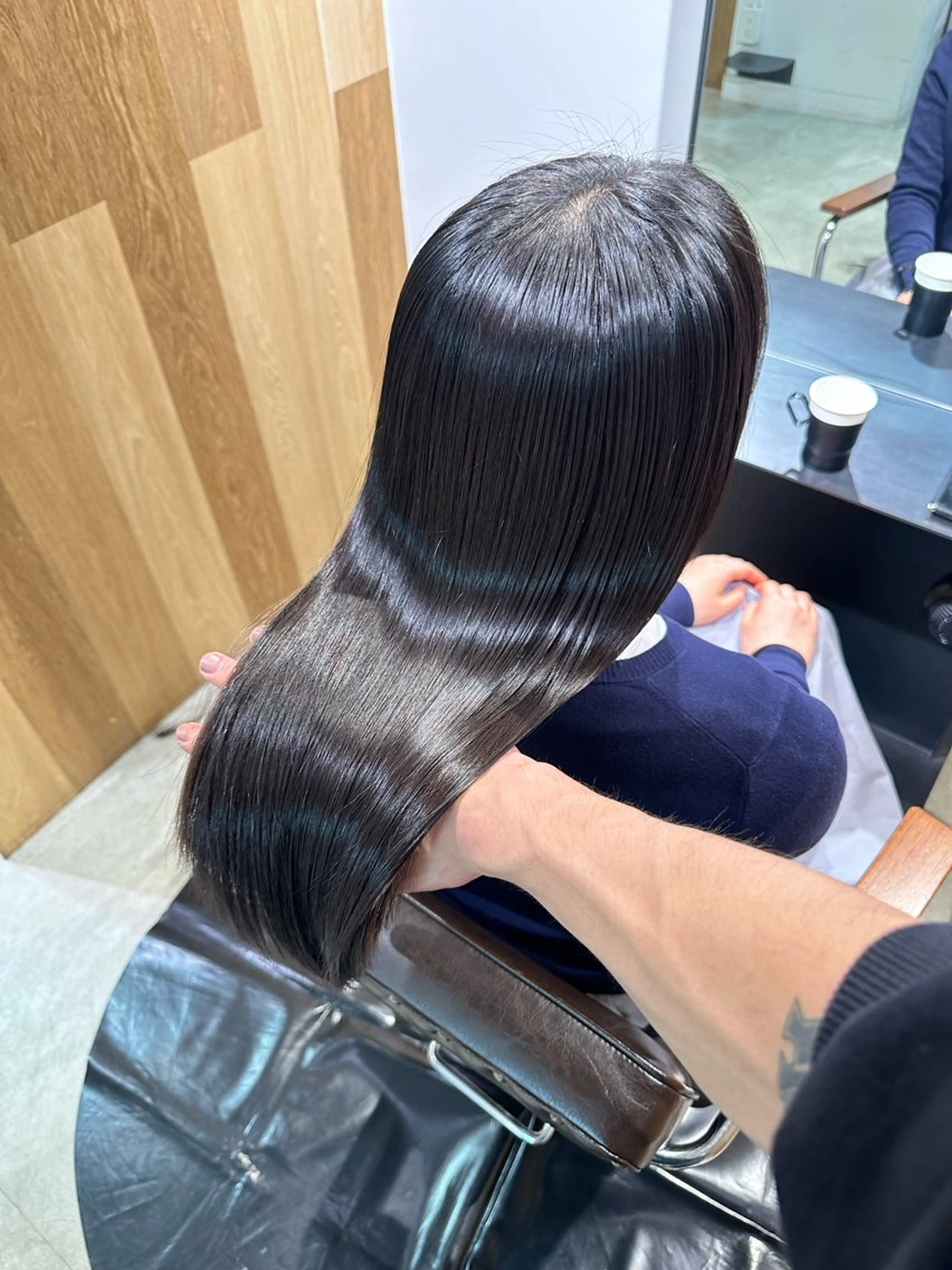 ロング ヘアカラー 縮毛矯正 トリートメント DXシェアサロン渋谷所属・縮毛矯正🌝髪質改善 🌝しじたかゆきのヘアスタイル