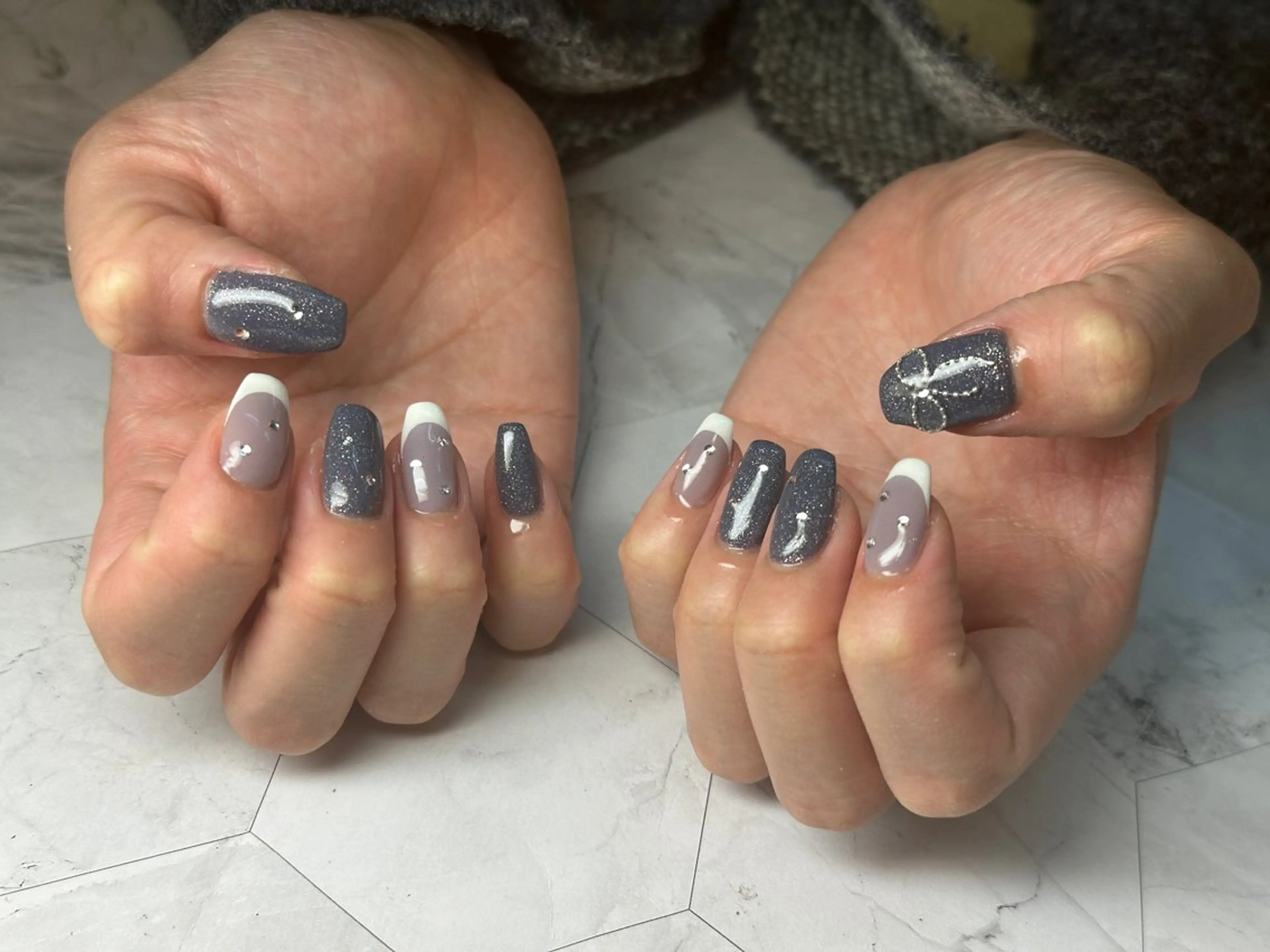 ネイル ハンドネイル Queennail 北堀江AYAのネイルデザイン