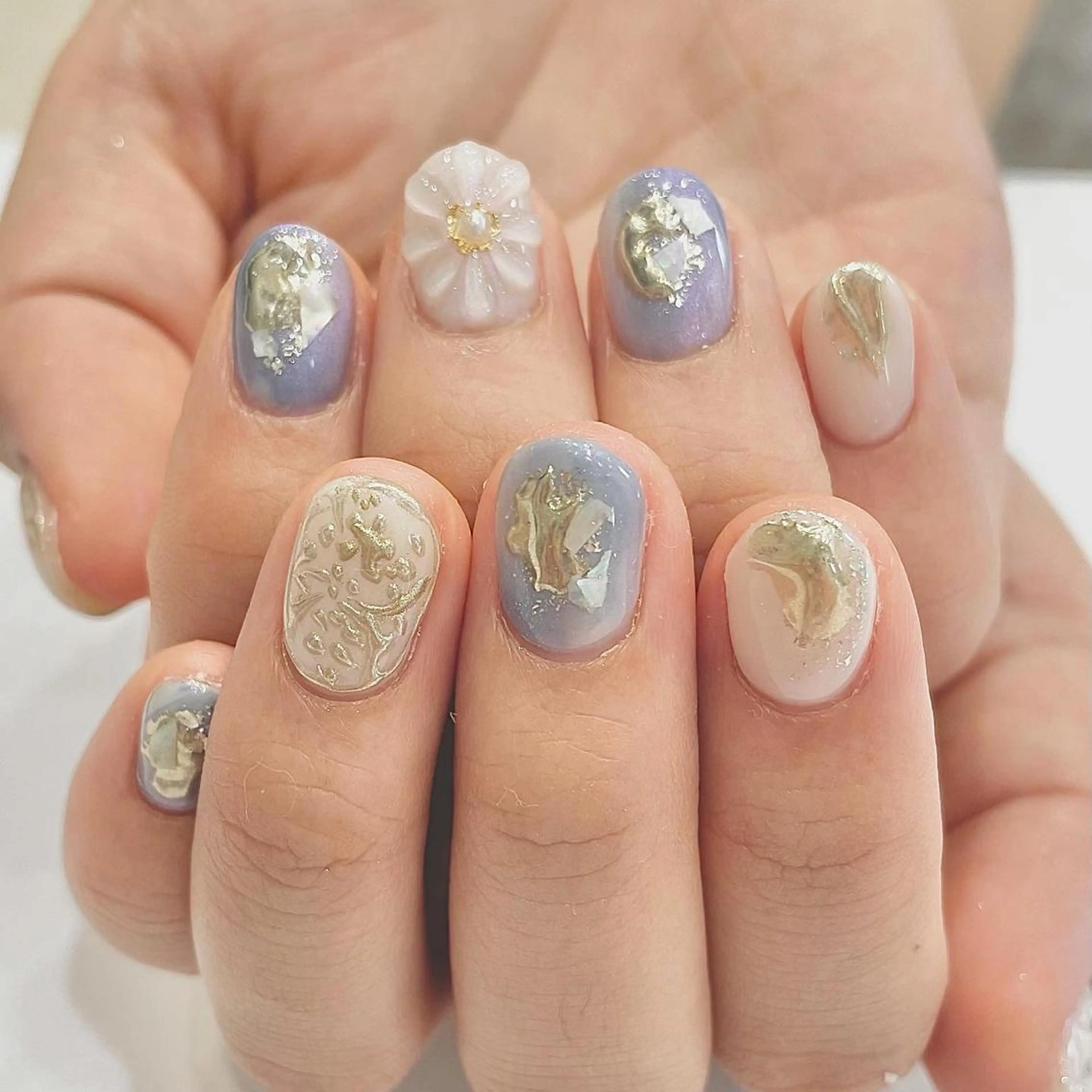 ネイル ハンドネイル Ash関内ネイリスト 荒木晴香のネイルデザイン