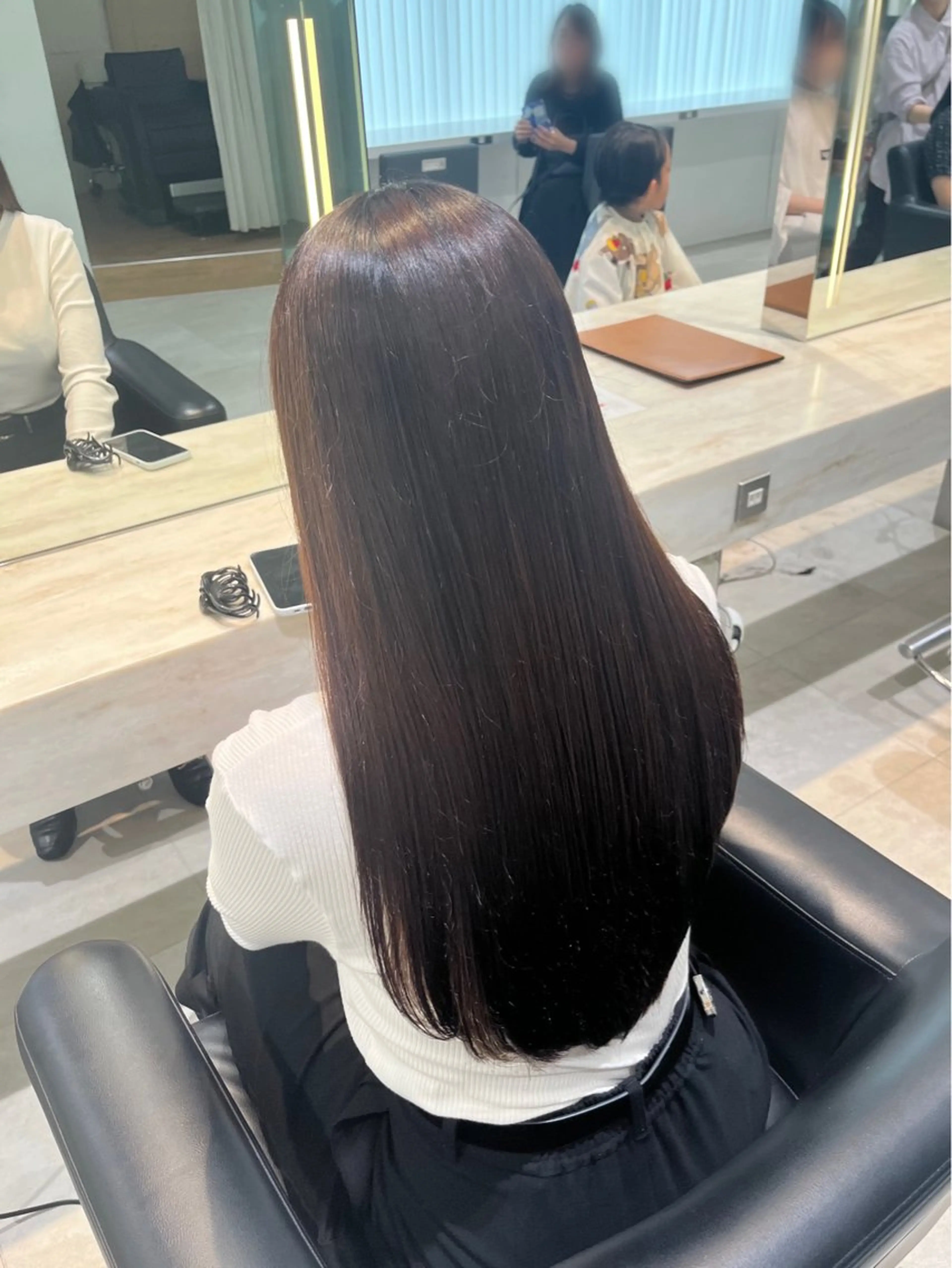 ロング カット トリートメント cheri ／akaneのヘアスタイル