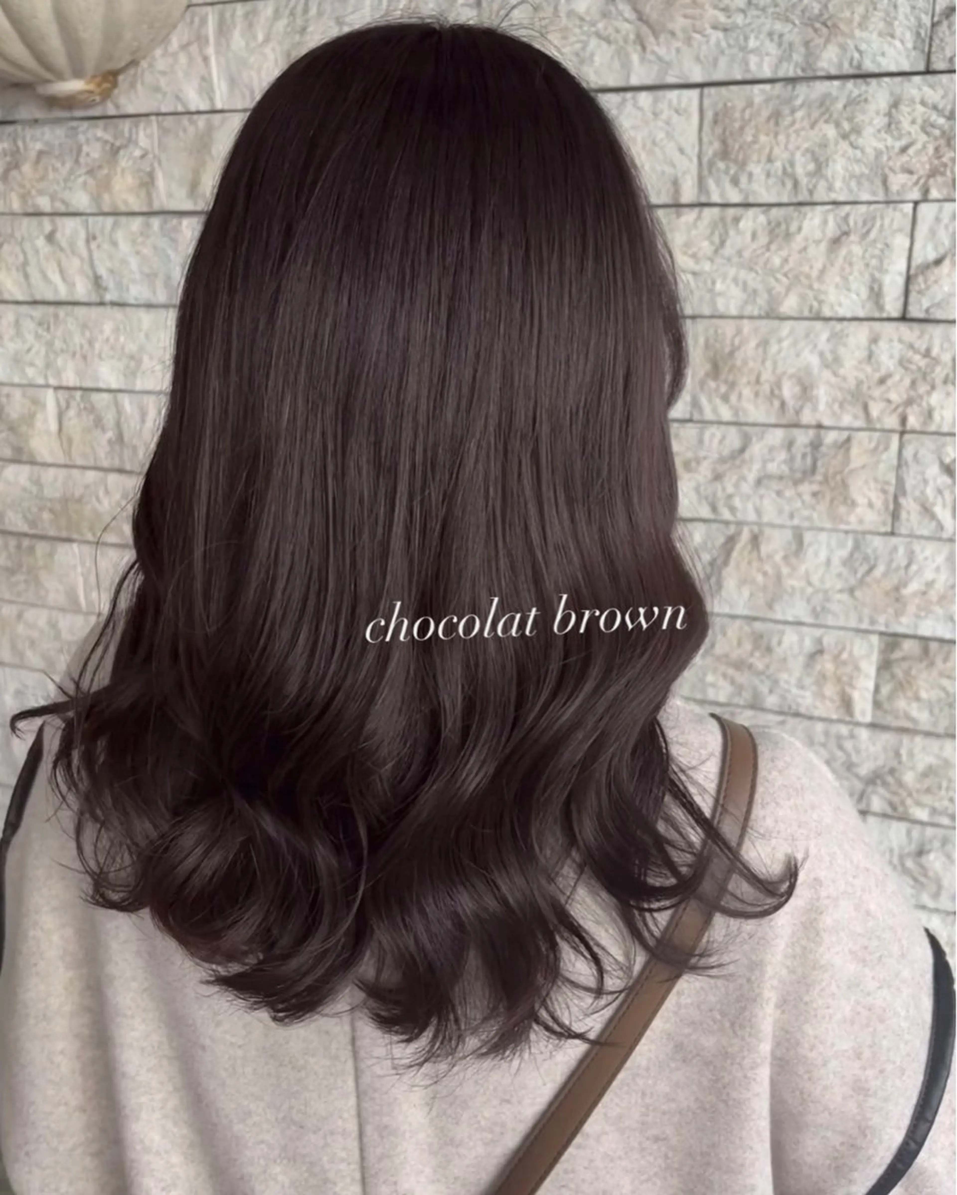 ミディアム カット ヘアカラー 透明感カラー／ 艶感カラー／RAMUのヘアスタイル