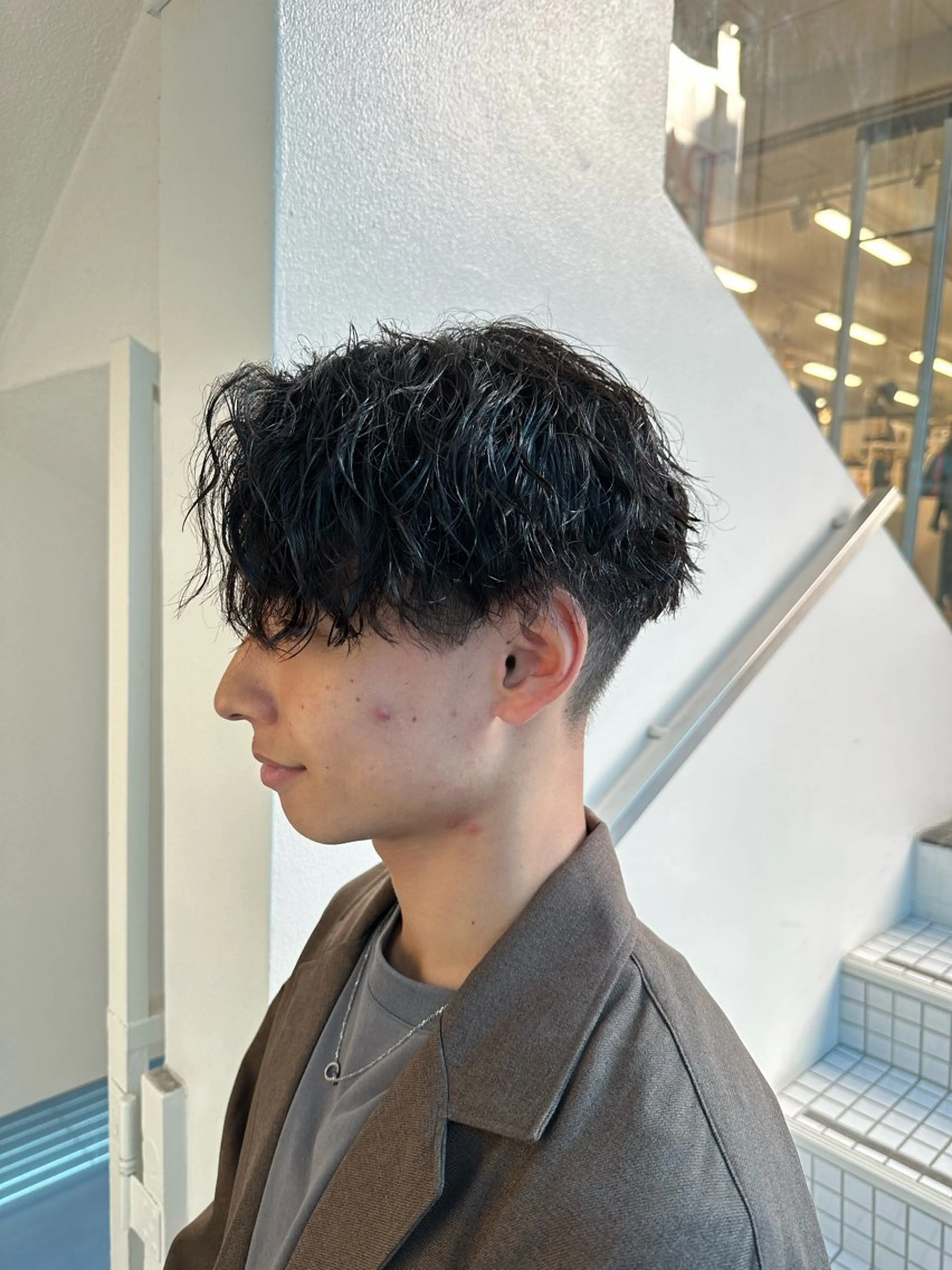 メンズ カット パーマ メンズパーマ特化🥇 フェザーパーマ/紘夢のヘアスタイル