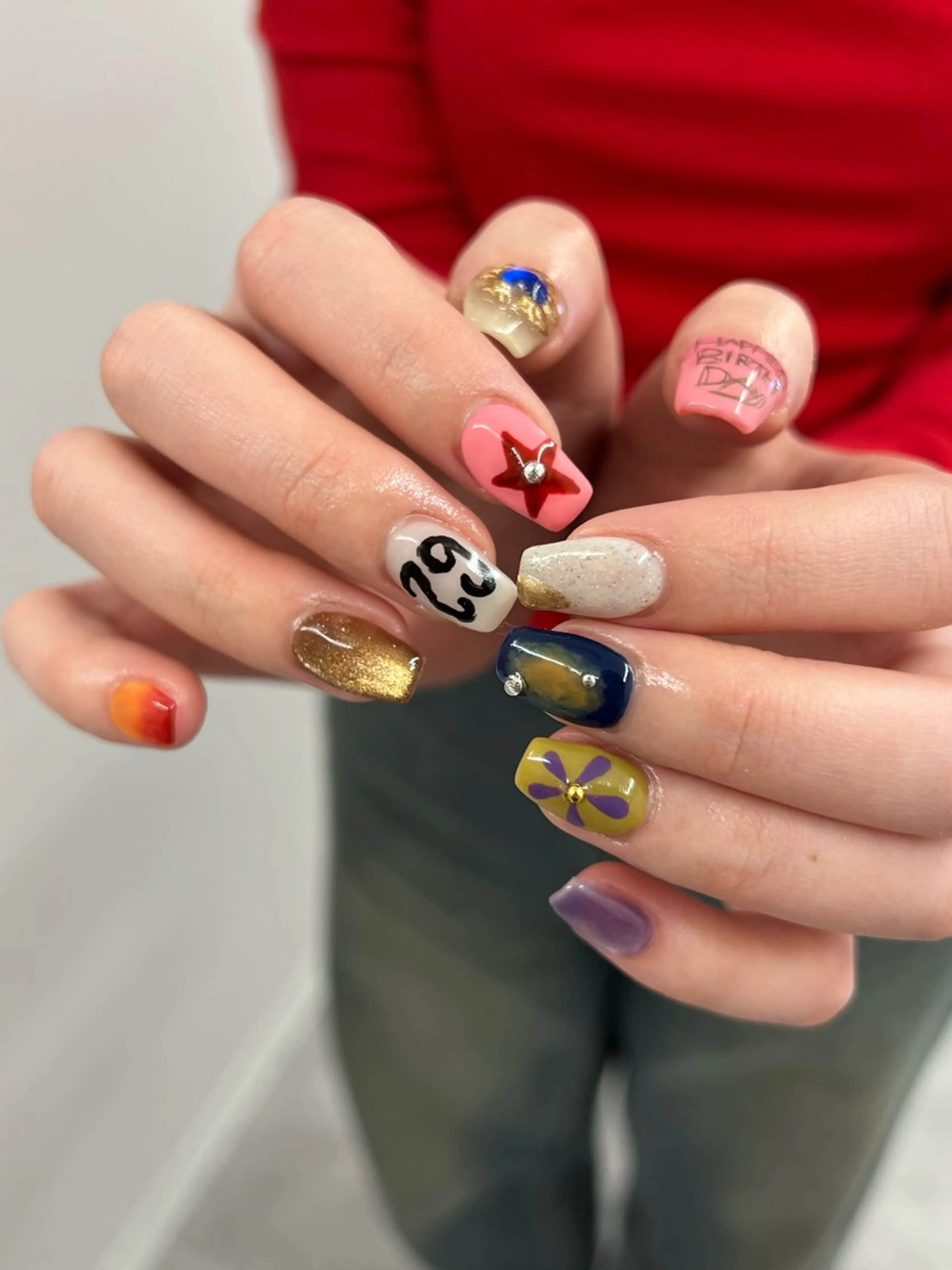 ネイル ジェルネイル マグネットネイル ニュアンスネイル パラジェル シンプルネイル ハンドネイル ハンドケア Bana_ Nailのネイルデザイン