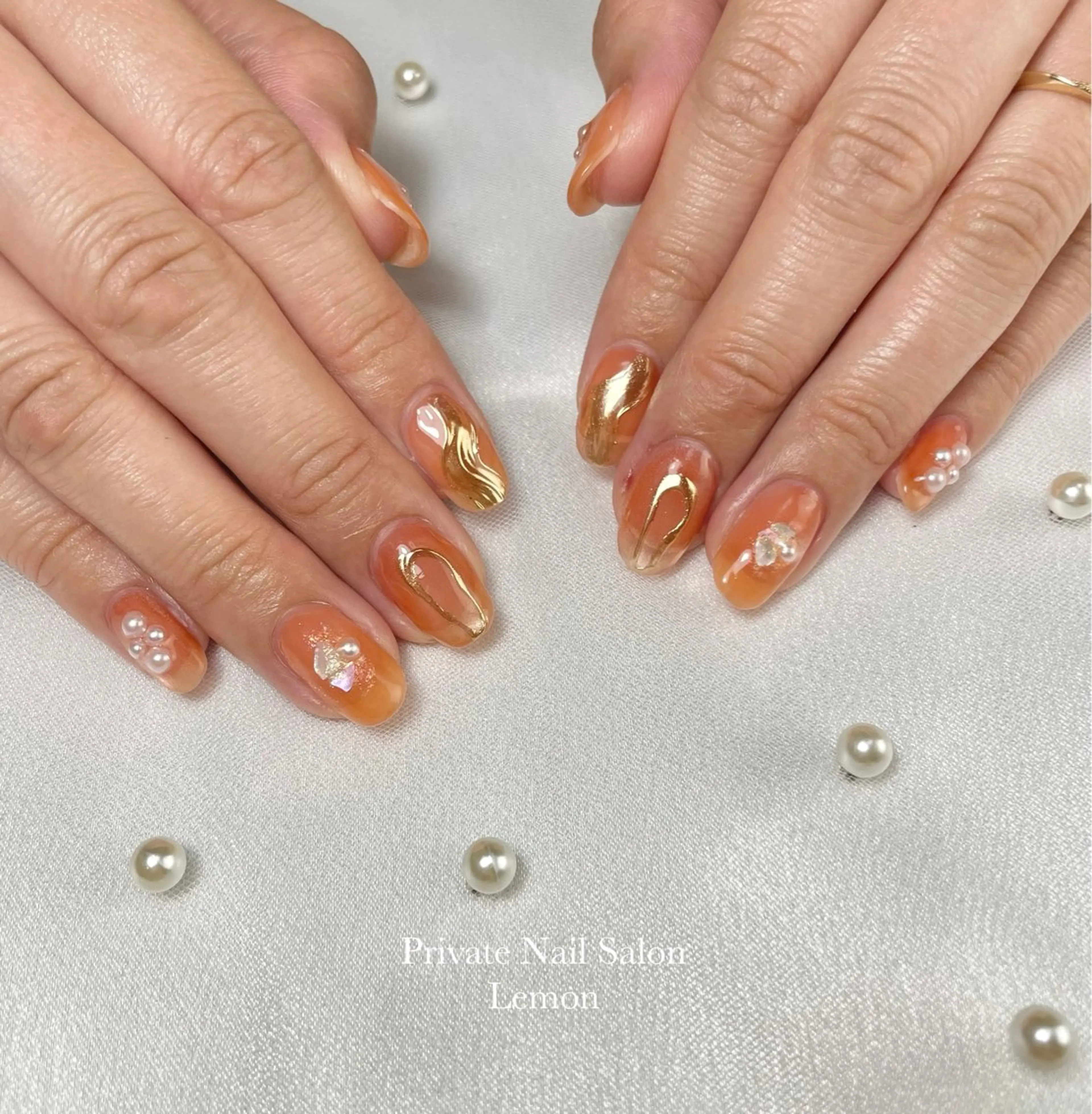 ネイル ハンドネイル Nail Salon Lemonのネイルデザイン