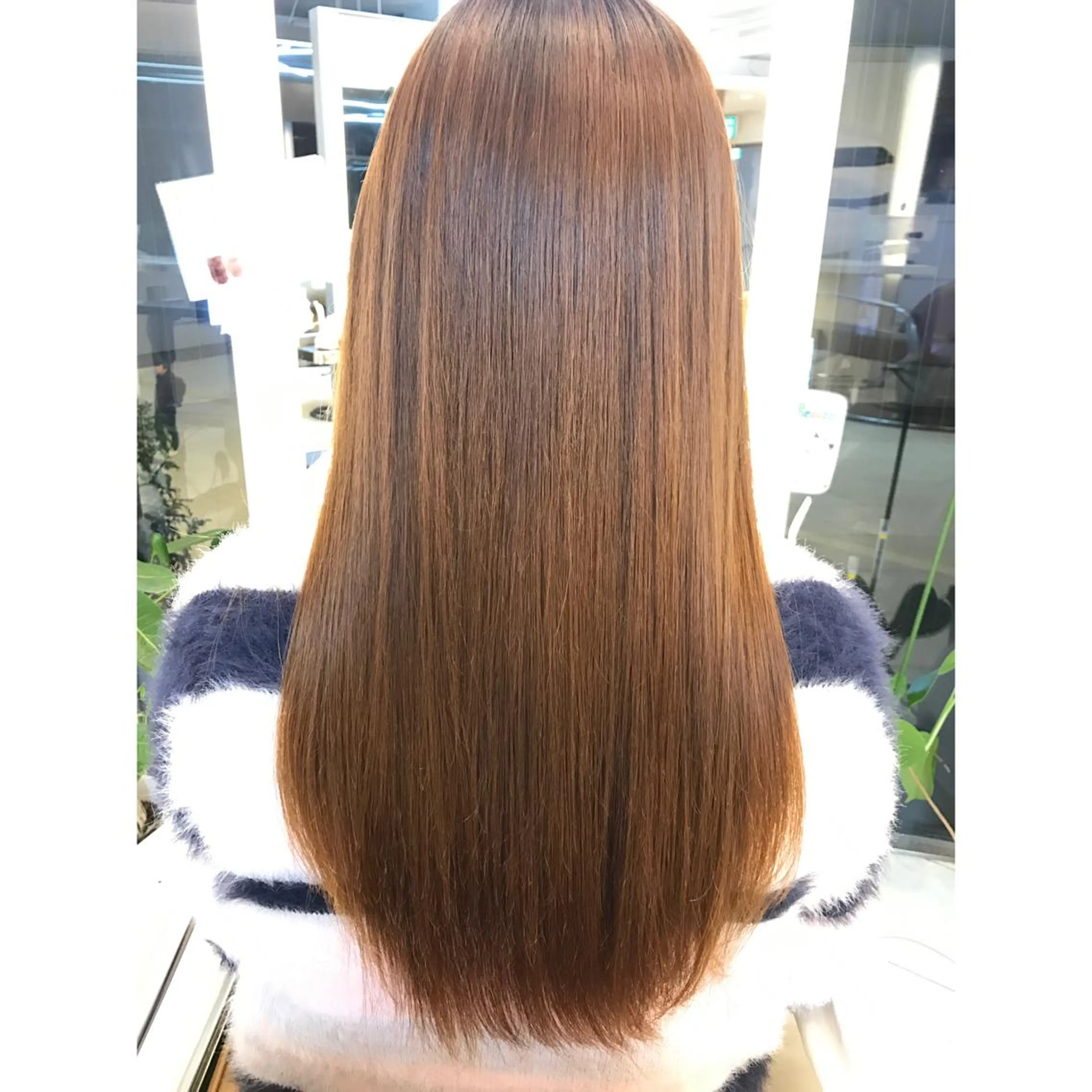 ロング パーマ 縮毛矯正 坂西 春果のマツエク・マツパデザイン