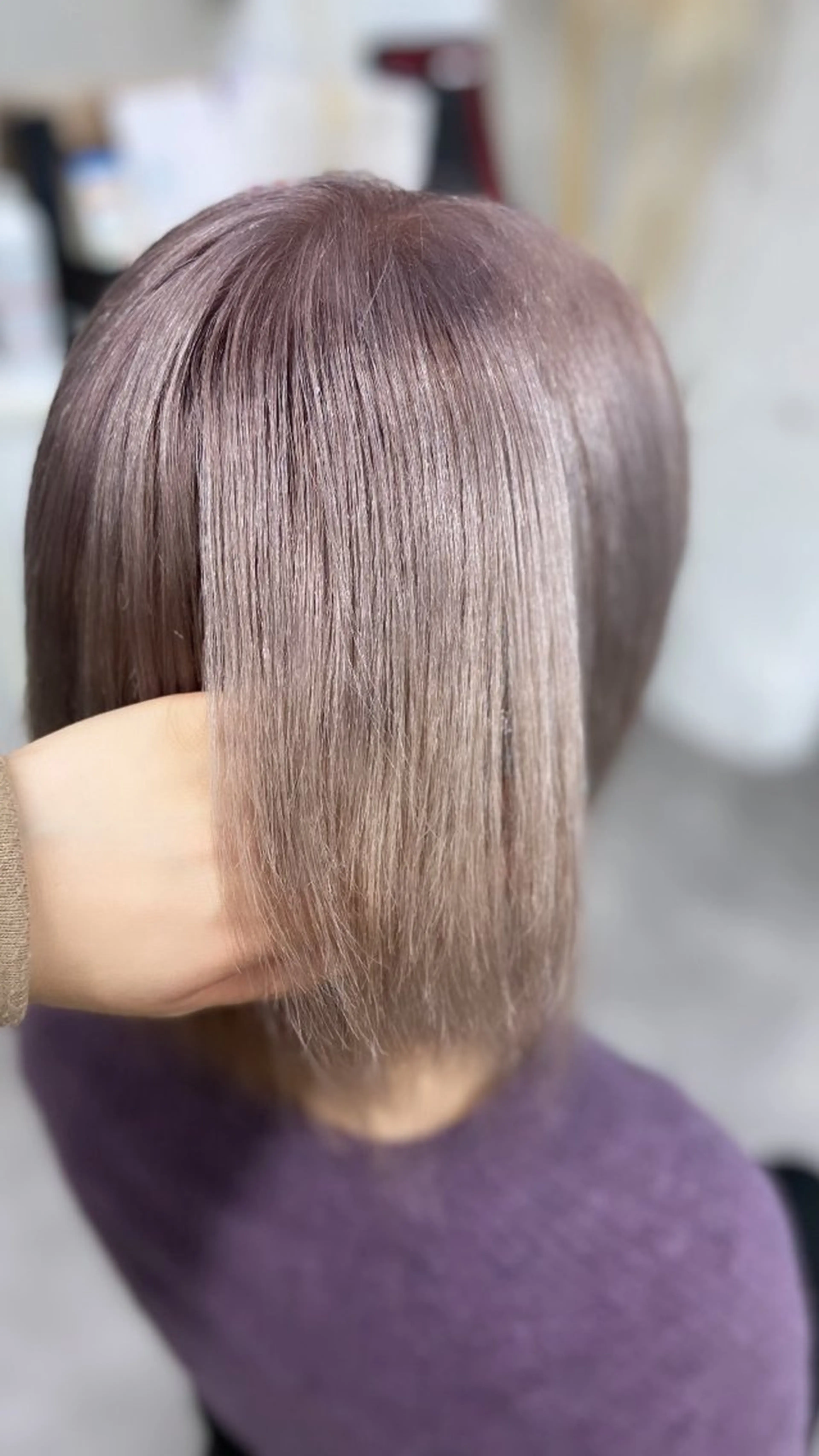 ショート カラー ハイトーン/ダブル カラー/akihoのヘアスタイル