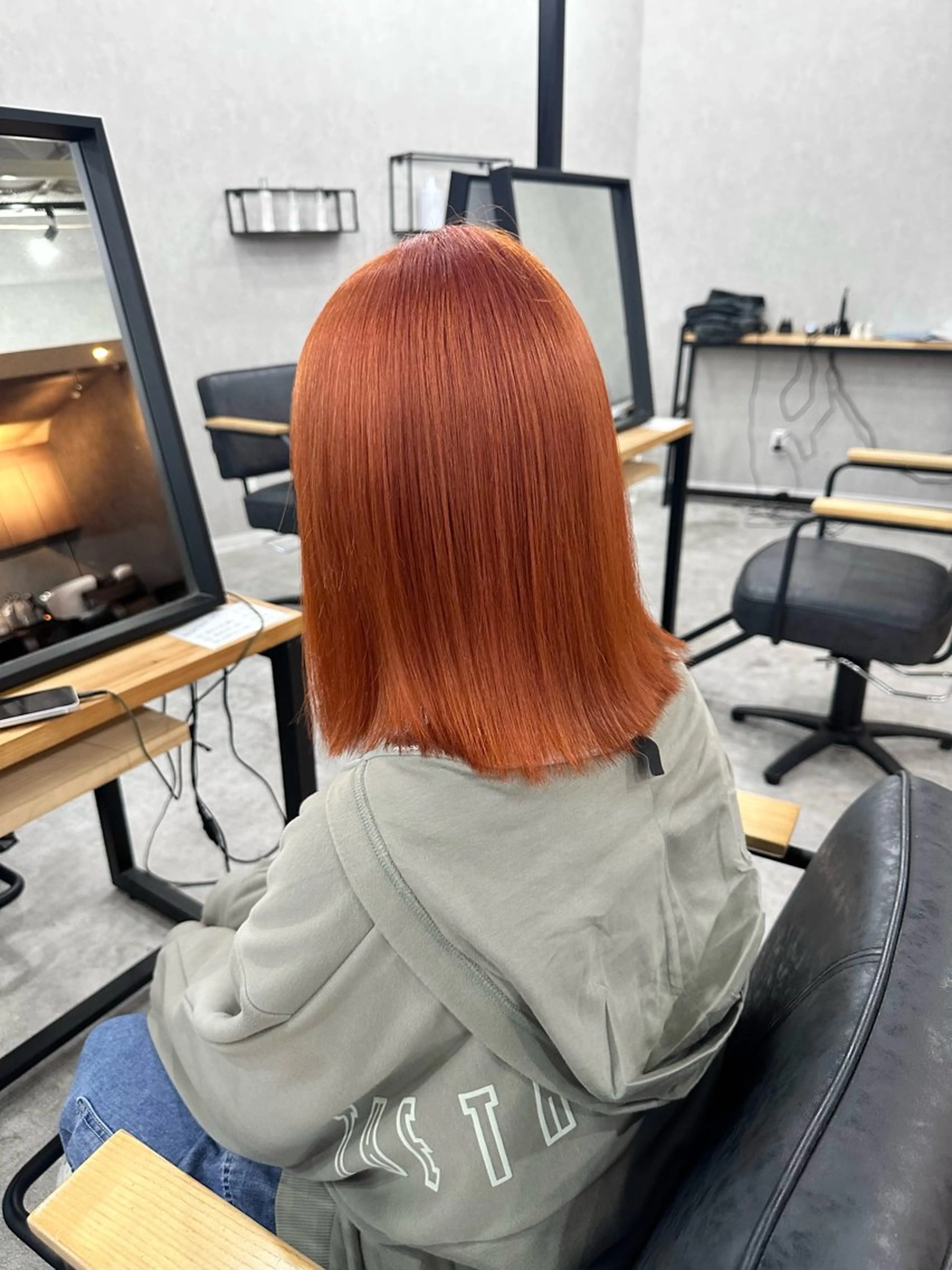ミディアム カラー カット ヘアカラー トリートメント 艶カラー/髪質改善 /亞聖✂︎のヘアスタイル