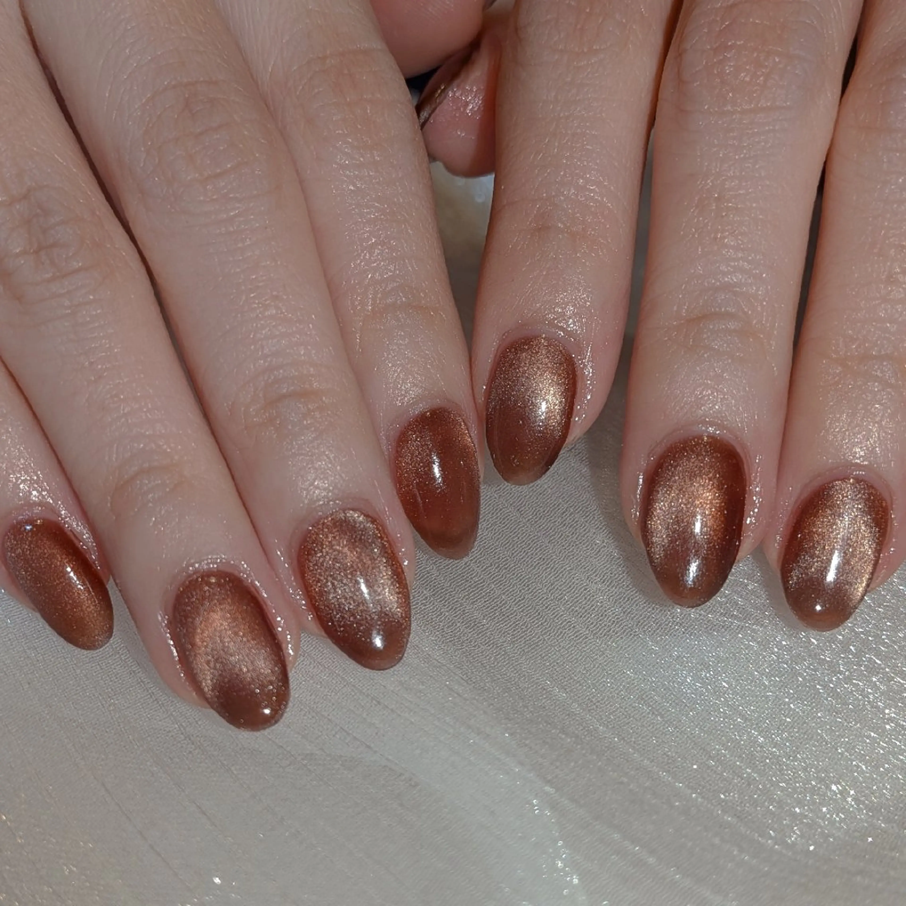 ネイル ハンドネイル ネイリストゆか💅 長さだし、深爪矯正のネイルデザイン