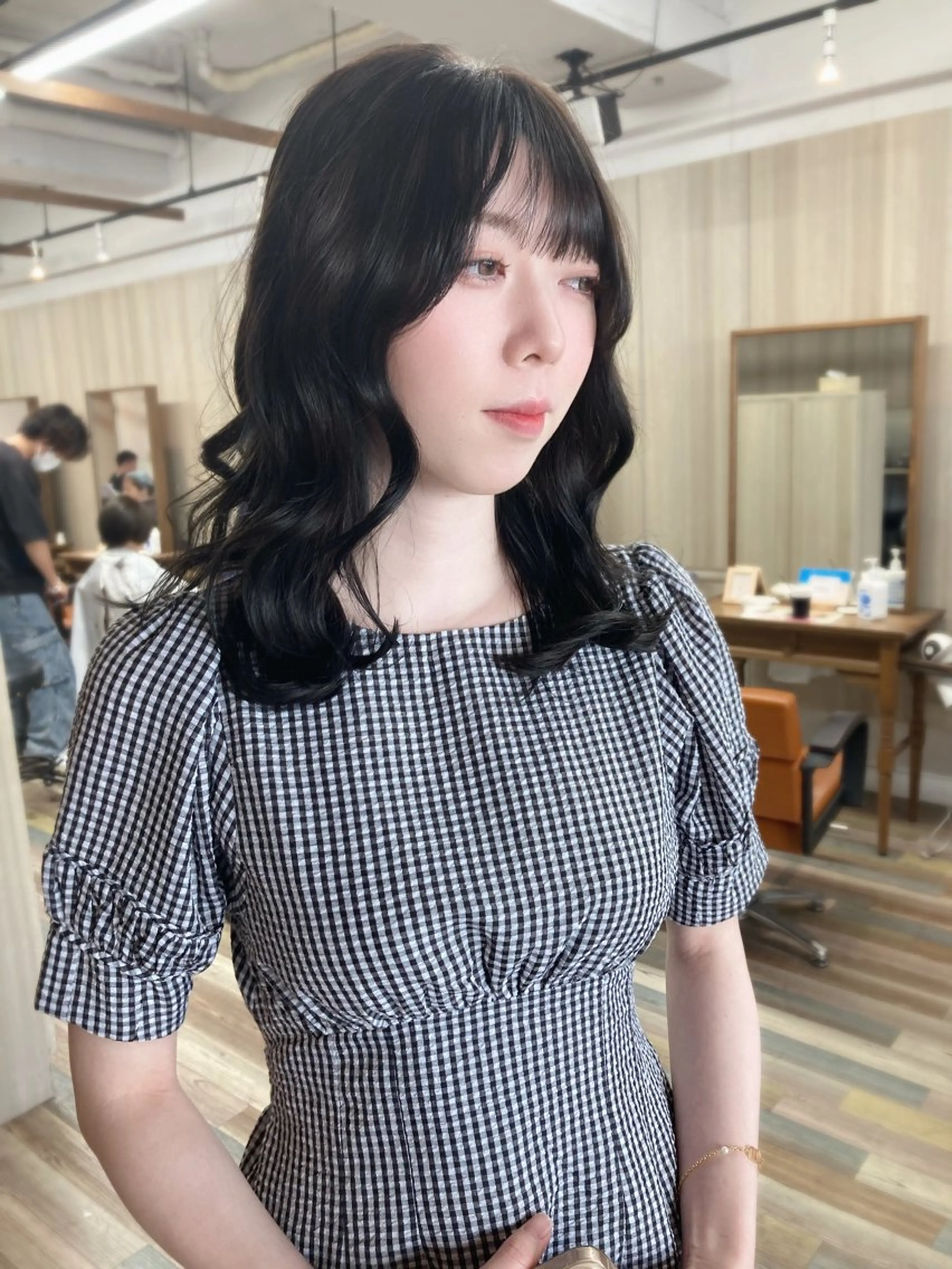 セミロング カラー カット ヘアカラー トリートメント ヘアセット ✂️似合わせの魔術師 石田一樹✂️のヘアスタイル