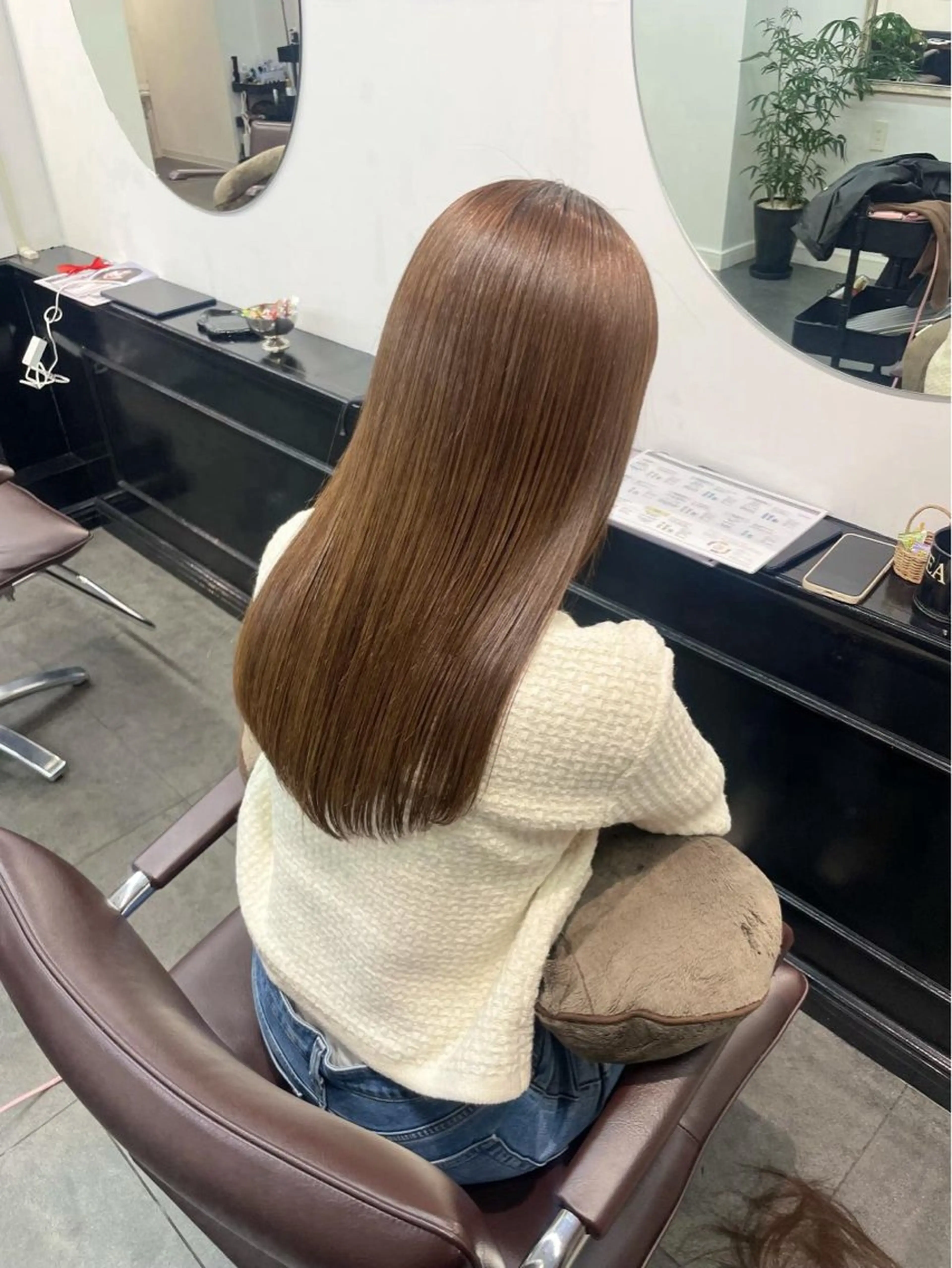 ロング トリートメント 猪俣 彩音のヘアスタイル