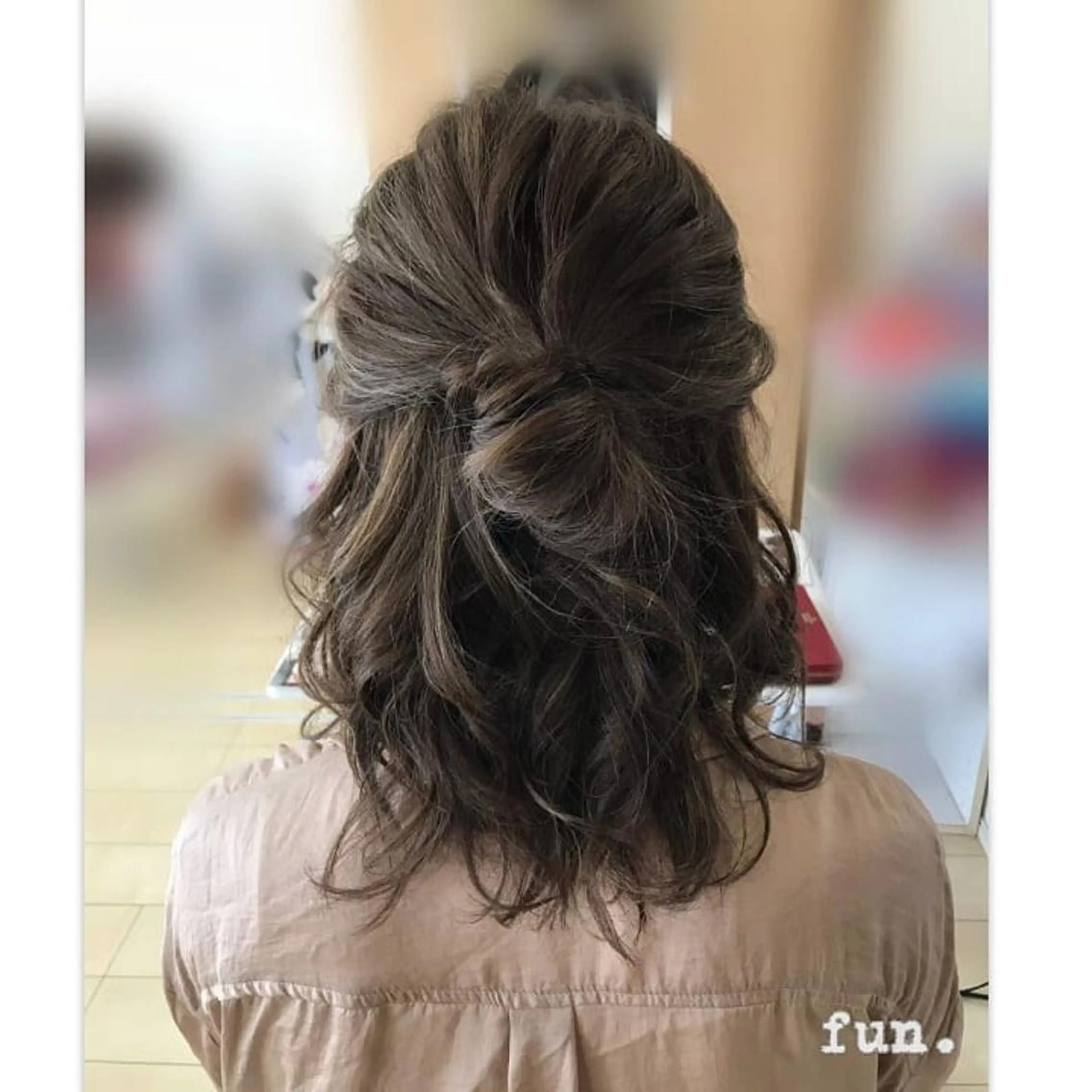 ミディアム ヘアアレンジ fun./ヘアセット /エクステ/着付のその他イメージ