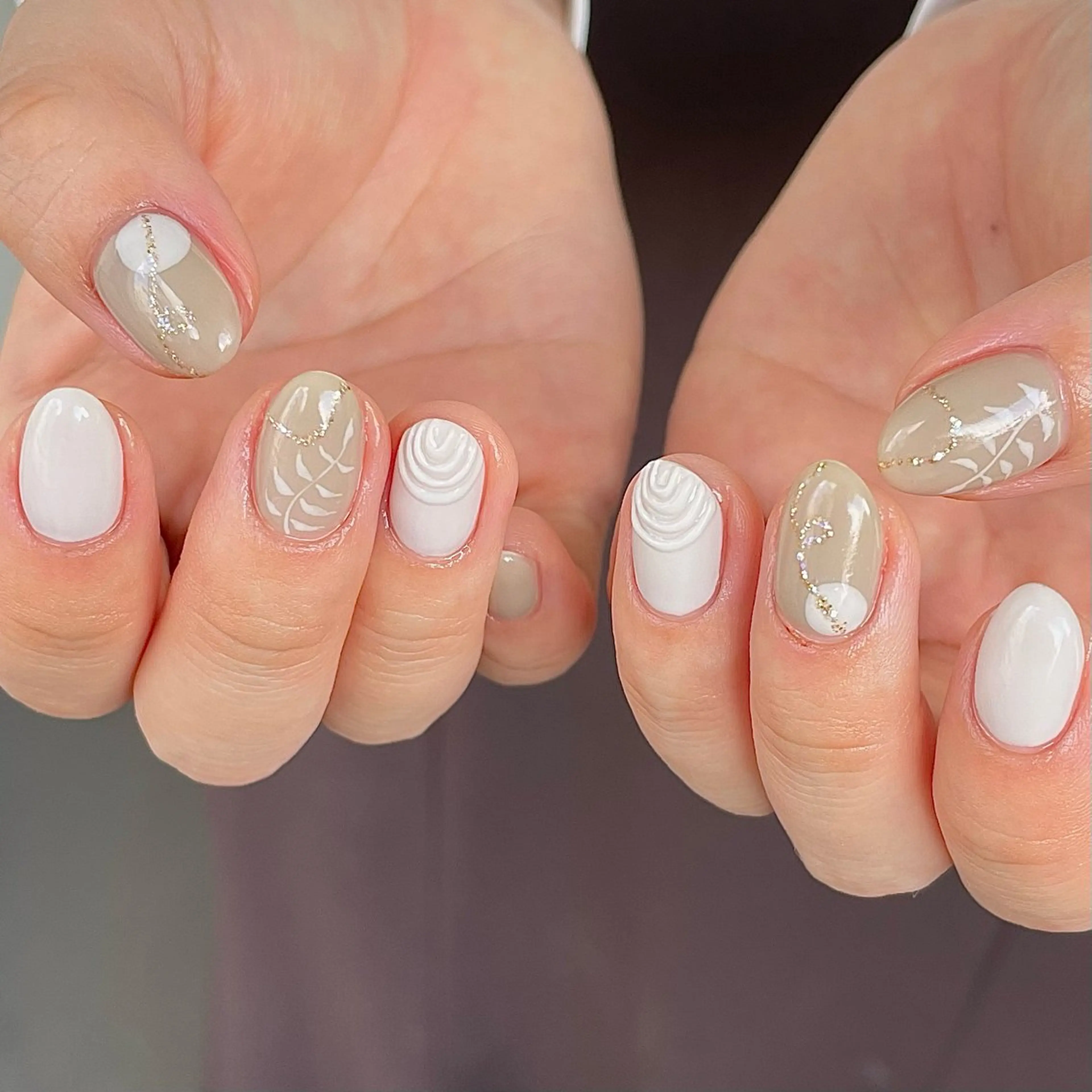 ネイル ハンドネイル Nailsalon BLOOM🌷 山崎のネイルデザイン