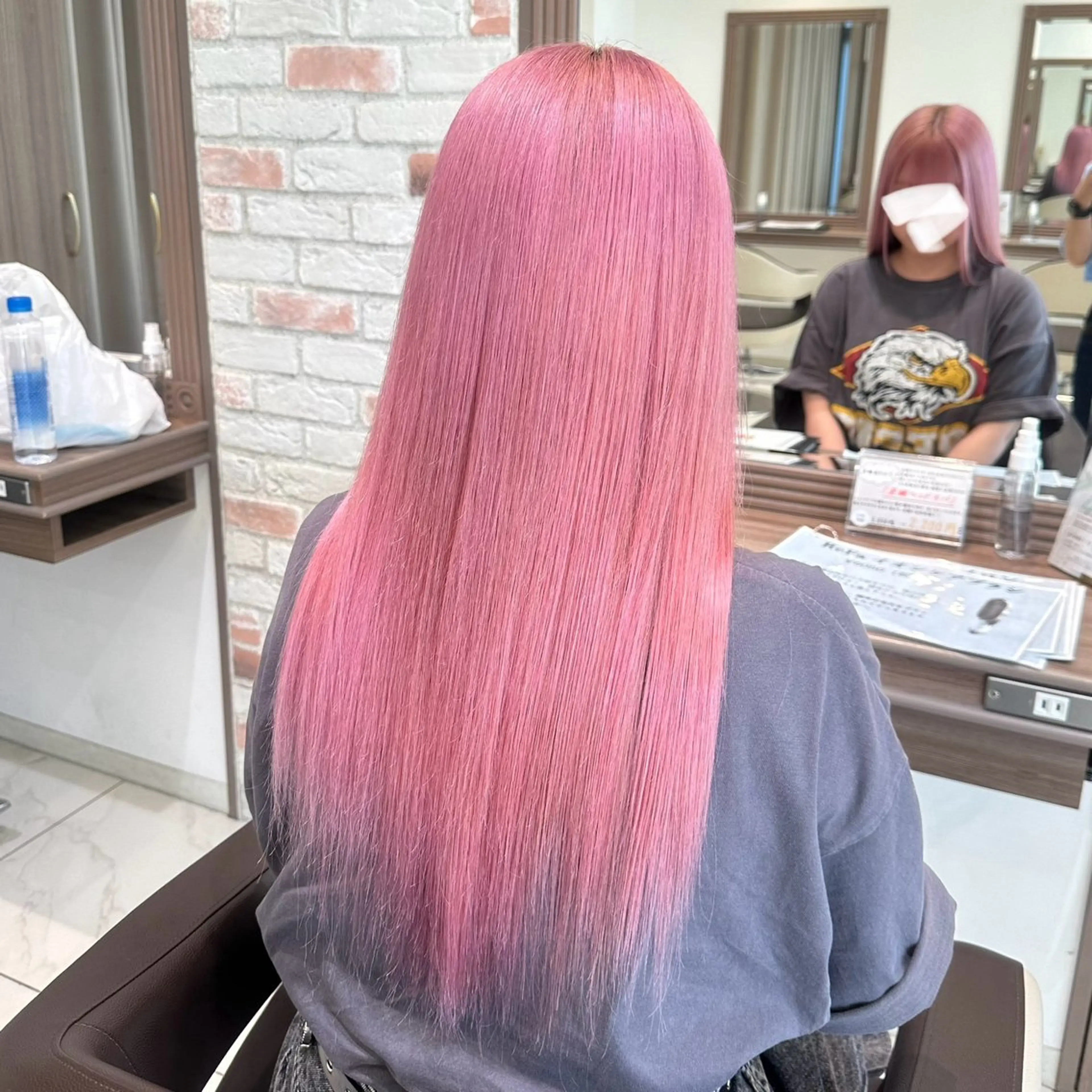 ロング カラー ブリーチ ブリーチなしカラー ヘアカラー 𓍯暖色/韓国風 田中沙羅‎𓍯のヘアスタイル