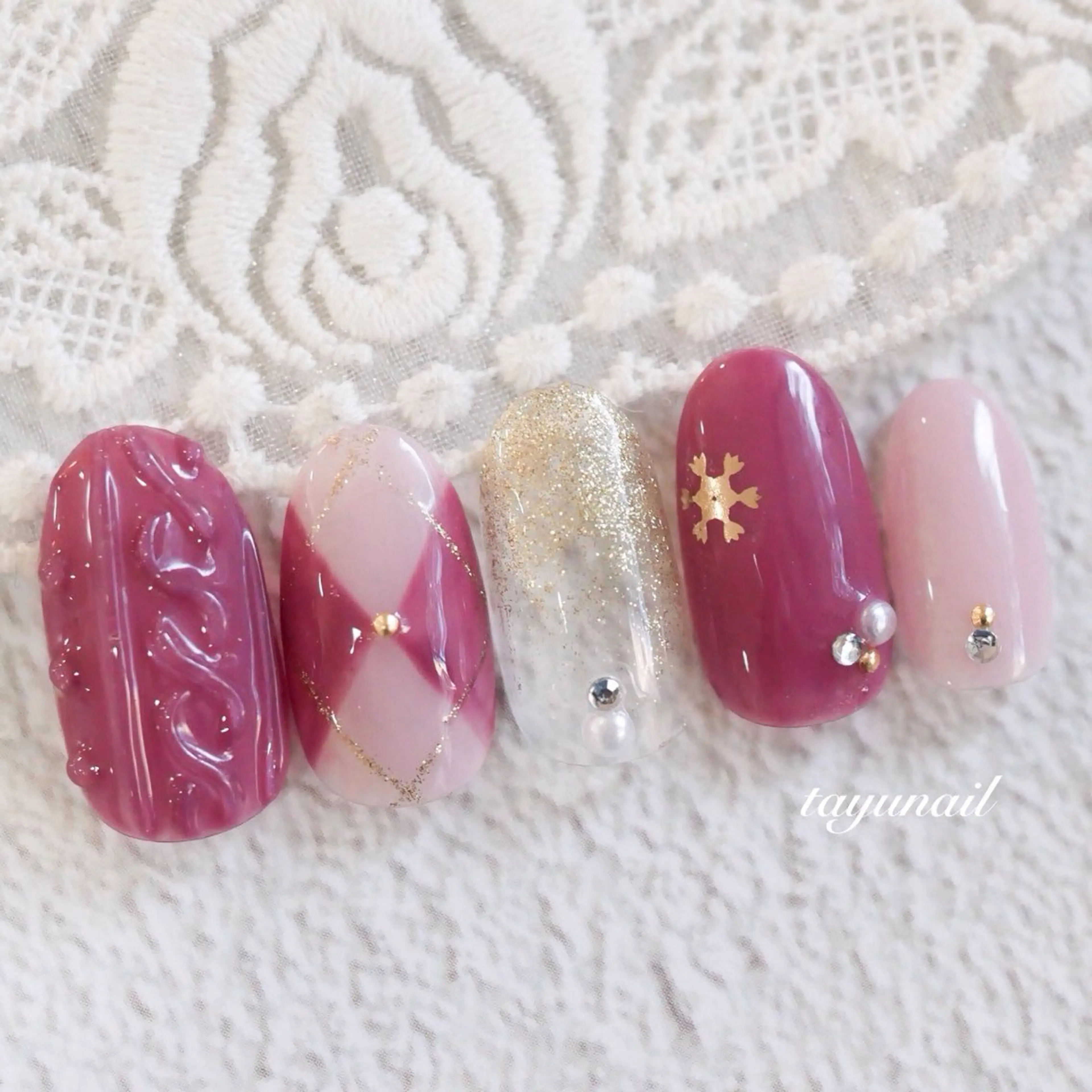 ネイル アートネイル ジェルネイル パラジェル ネイルサロン・ネイルスクール たゆnail所属・ネイルサロン 【たゆnail】のネイルデザイン