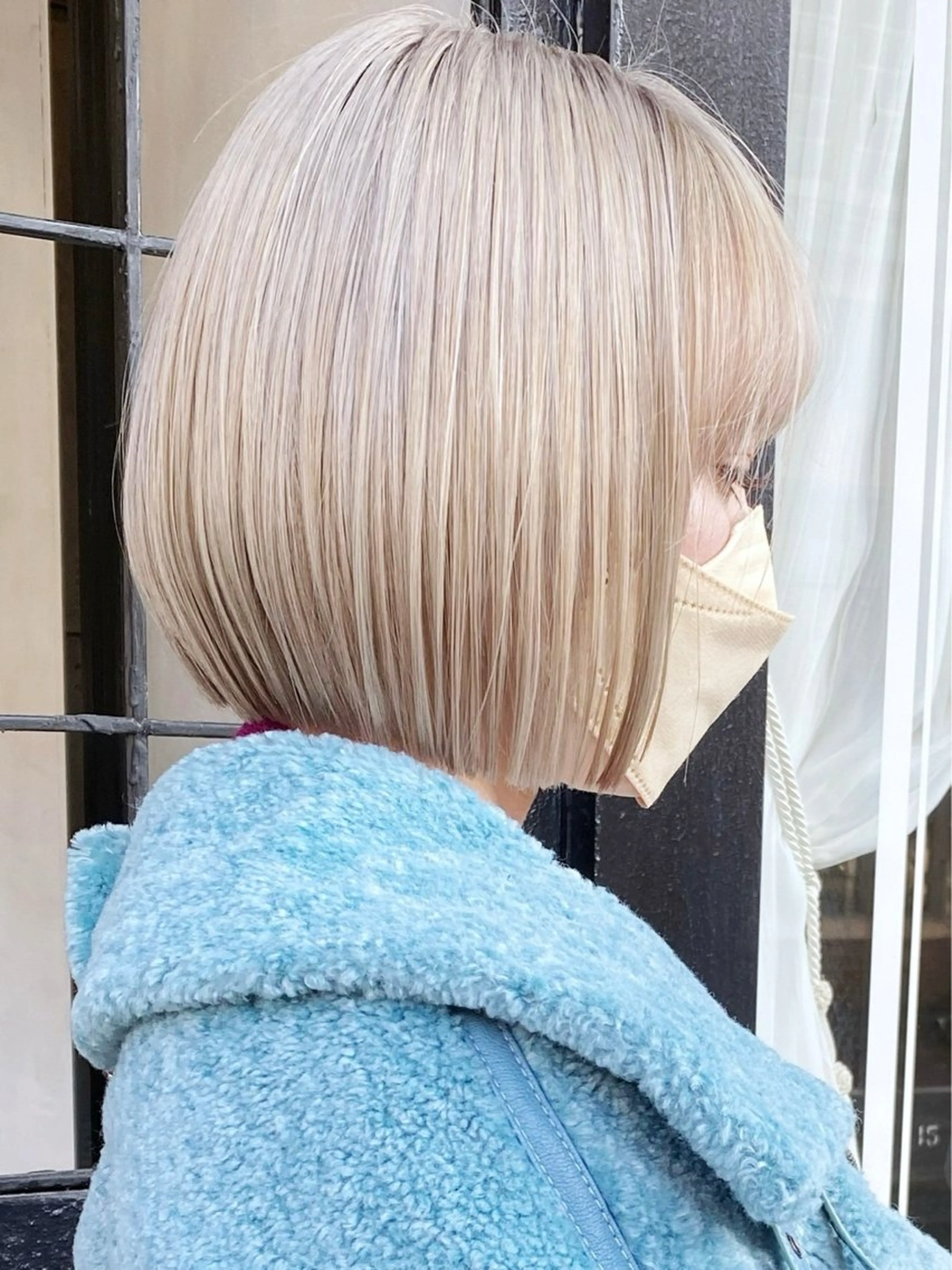 ショート カラー トリートメント nari ☺︎ ボブ/透明感カラーのヘアスタイル