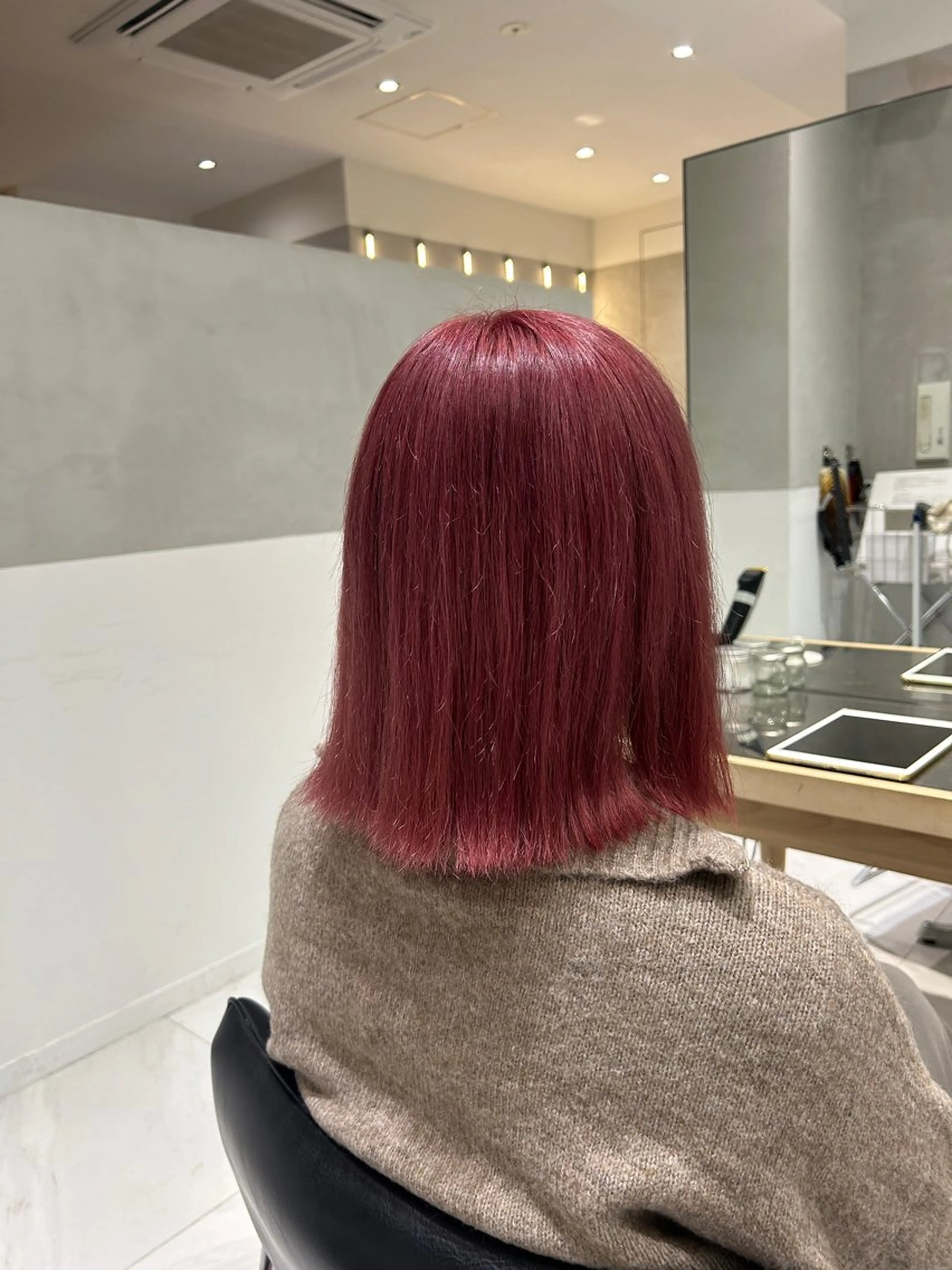 【2回ブリーチ】ダブルブリーチ（2回）+ケアカラー+mbSh&トリートメントの写真
