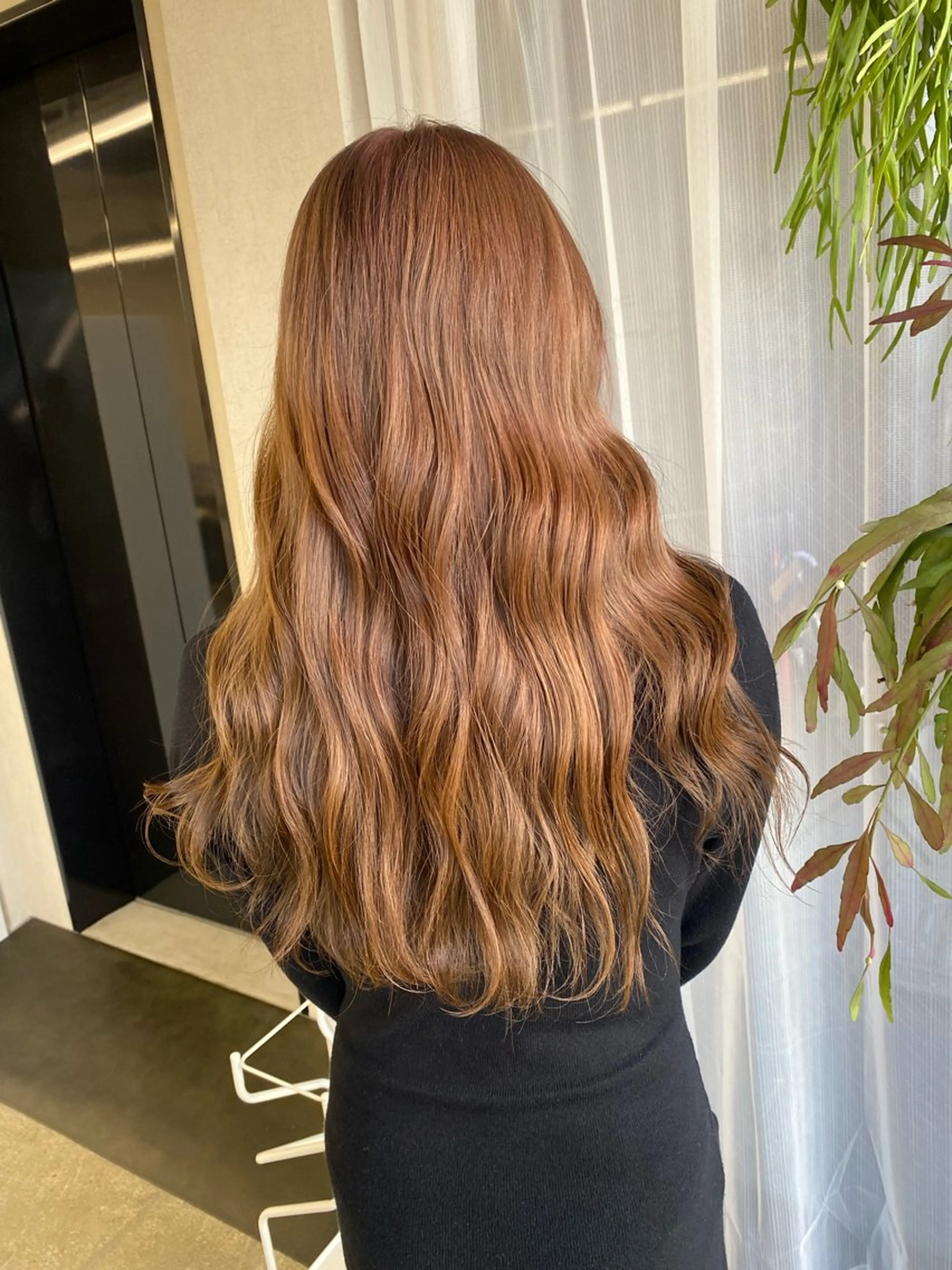 セミロング kiji所属・kiji NAHO/ パーマ／久屋大通のヘアスタイル