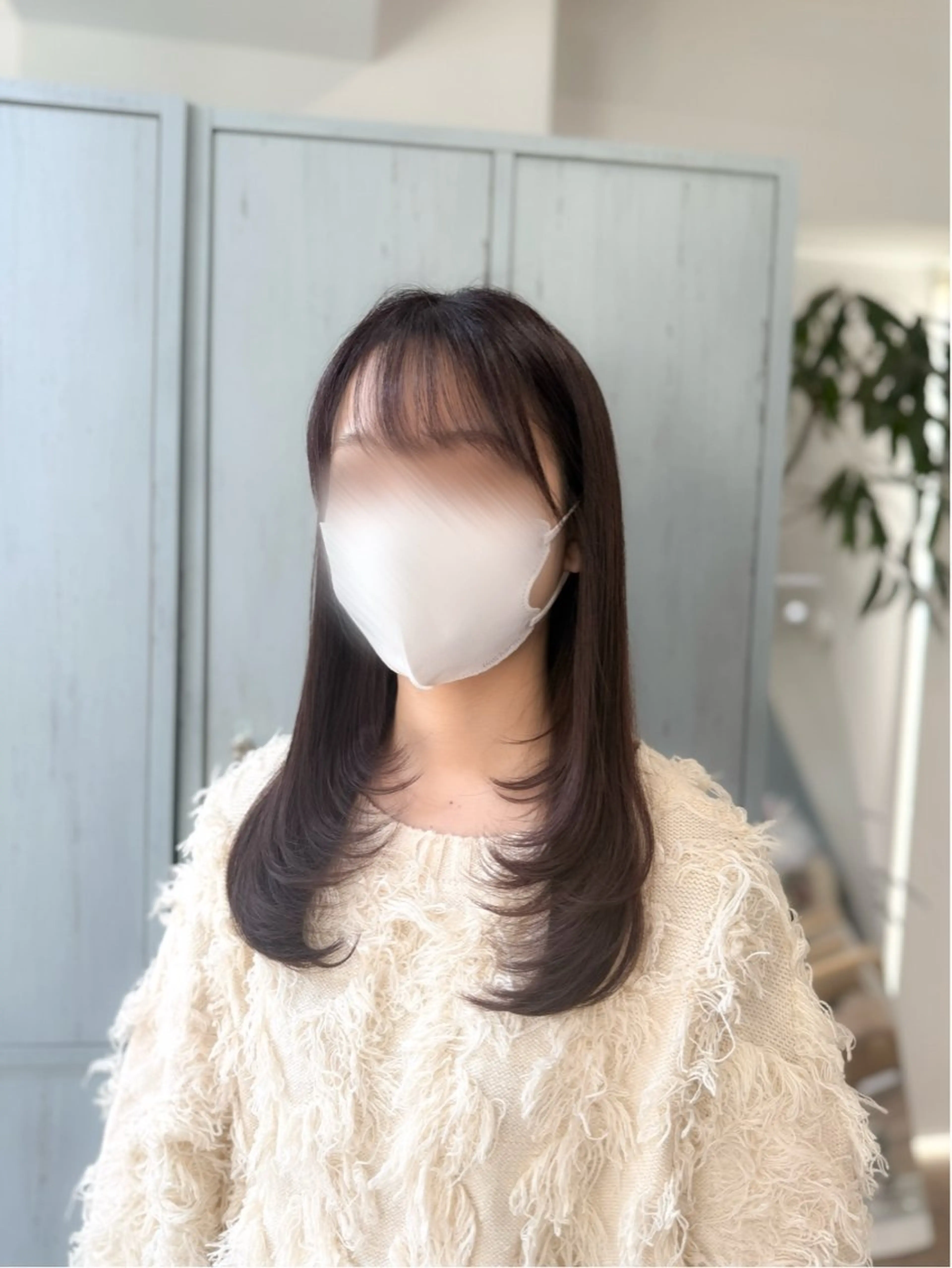 【人気のレイヤー❣ミニモ限定価格】レイヤーカット+透明感カラー+1stepトリートメント🫧の写真