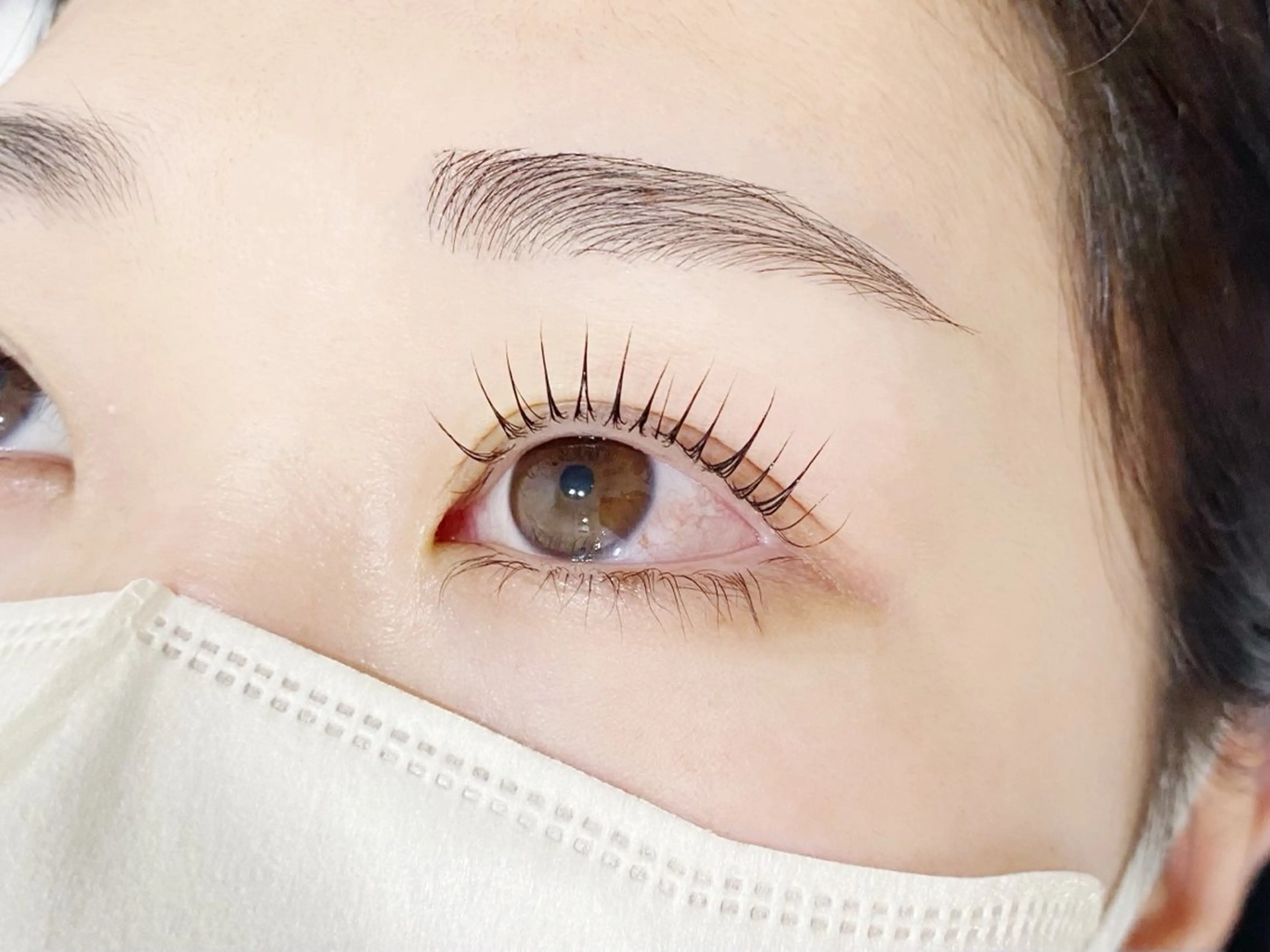 マツエク・マツパ パリジェンヌラッシュリフト Nail&Eyelash Rea所属・Rea🌈Coco 韓国風まつげパーマの眉毛・アイブロウイメージ