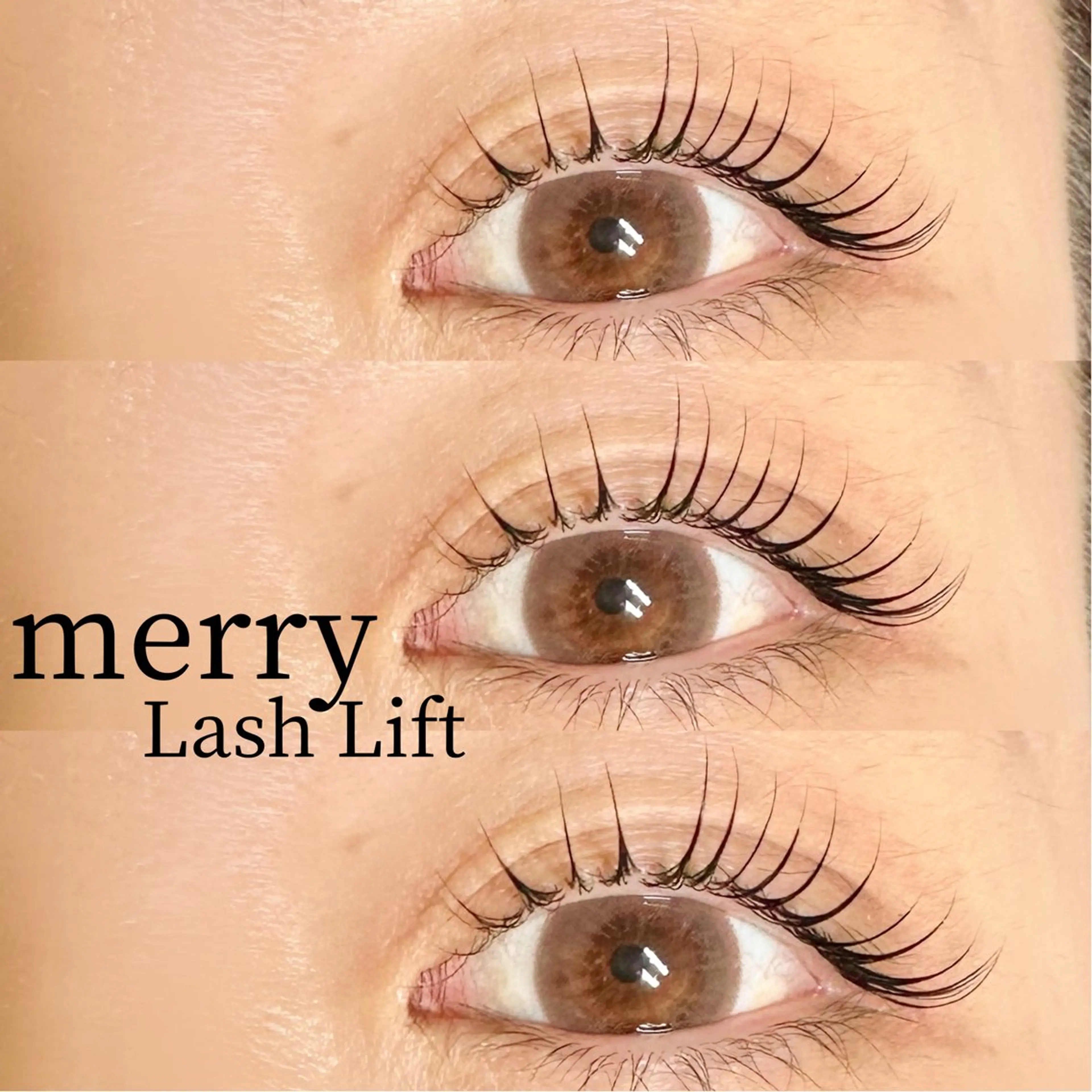 マツエク・マツパ マツパ merry Lash Liftのマツエク・マツパデザイン