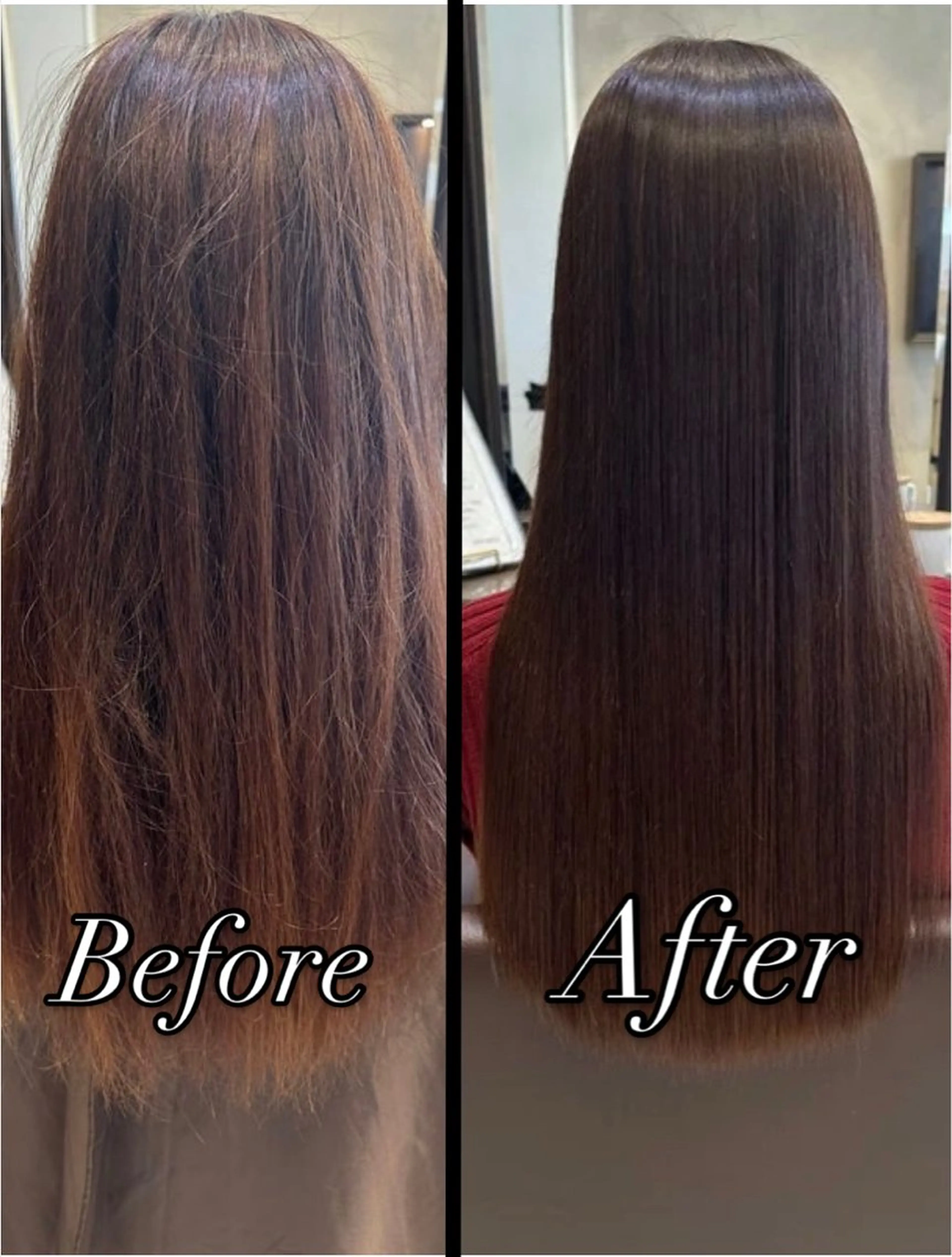 カット＋超艶髪縮毛矯正＋美髪トリートメント『レディース限定』の写真