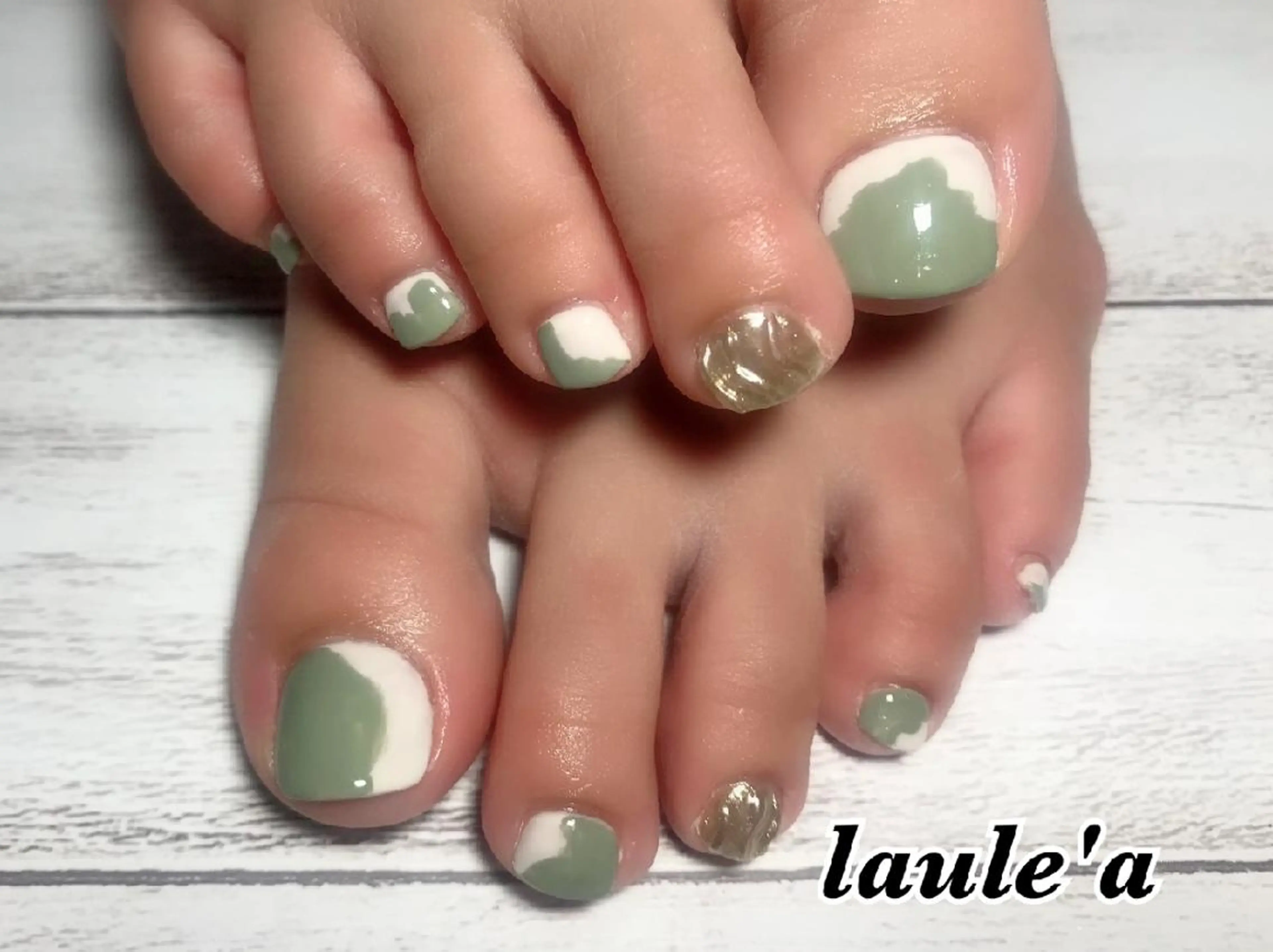 ネイル フットネイル Rグループ felizのネイルデザイン