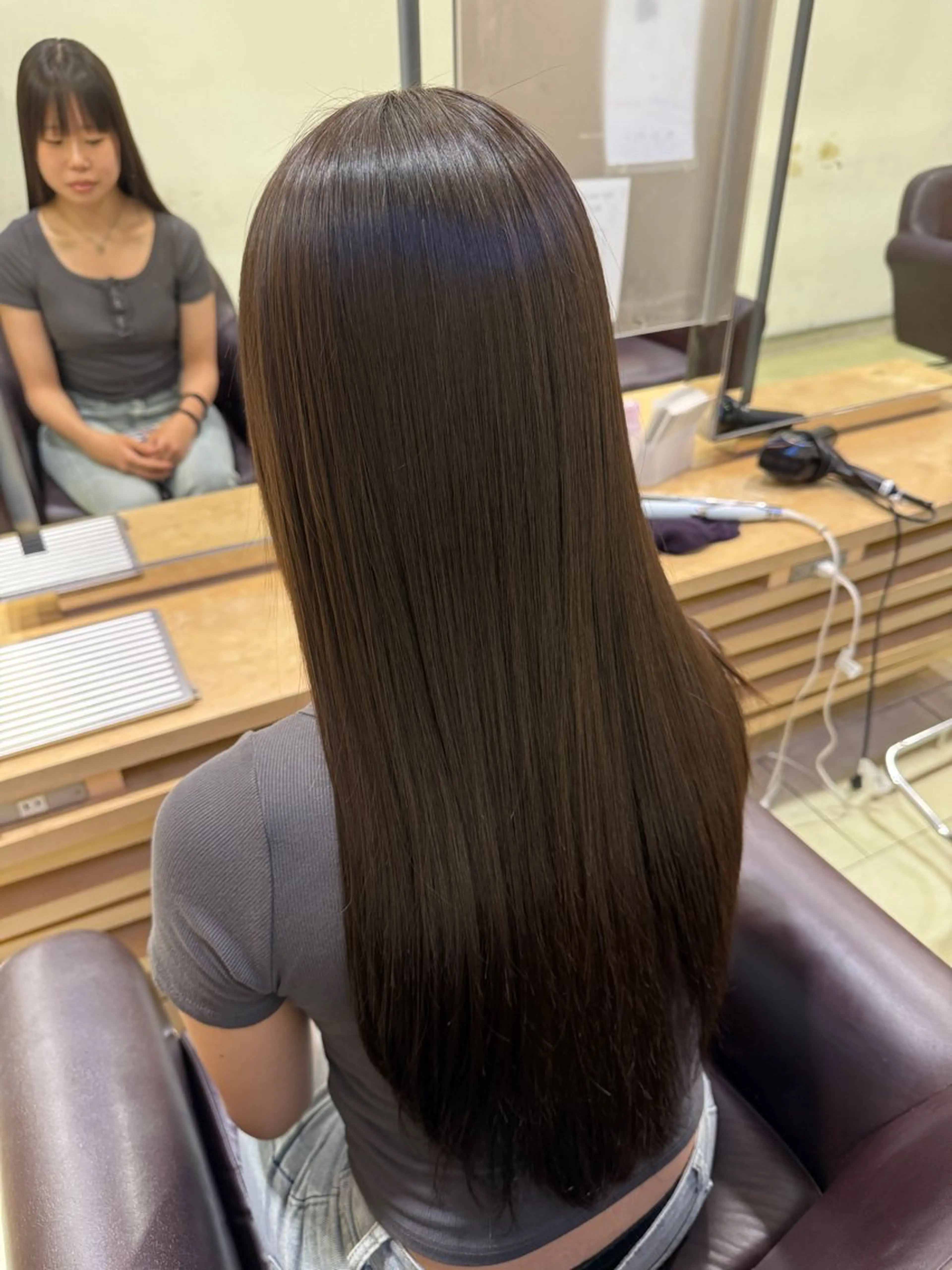 ロング 縮毛矯正 💘似合わせ/艶カラ ー💘ayaneのヘアスタイル