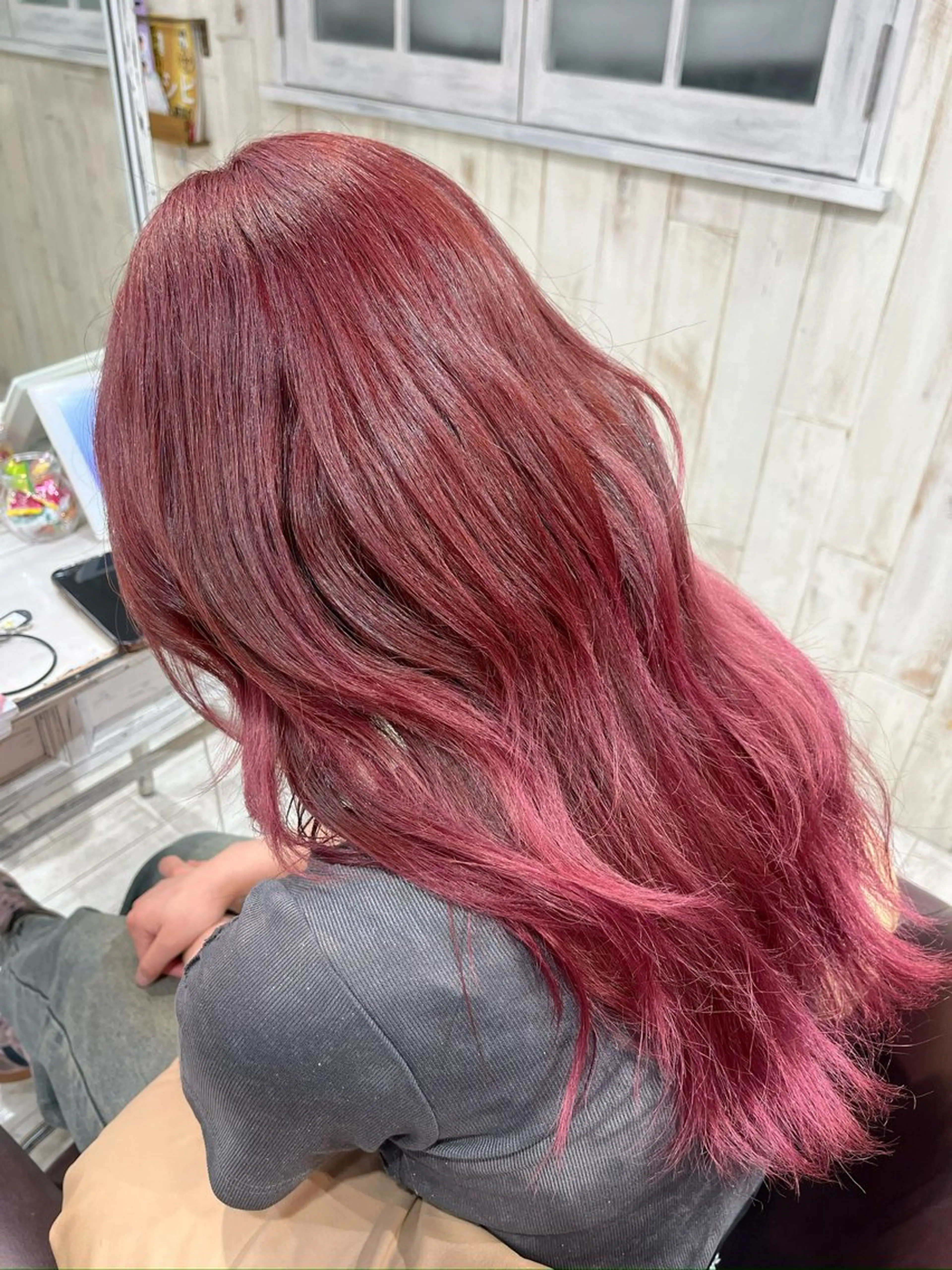 ロング モデル募集中🐈‍⬛ 杉浦悠月のヘアスタイル