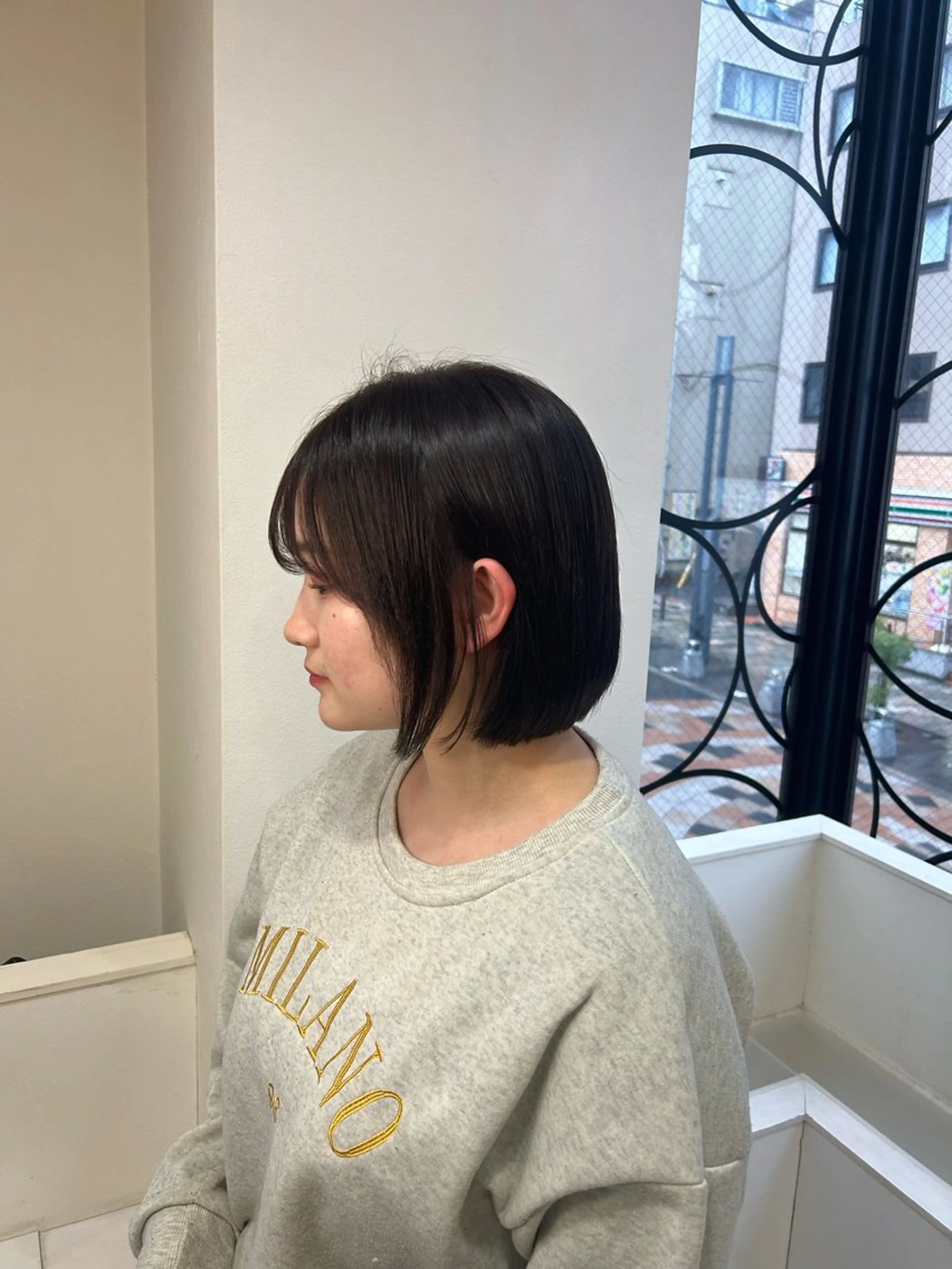 ショート 透明感カラー Realharukaのヘアスタイル