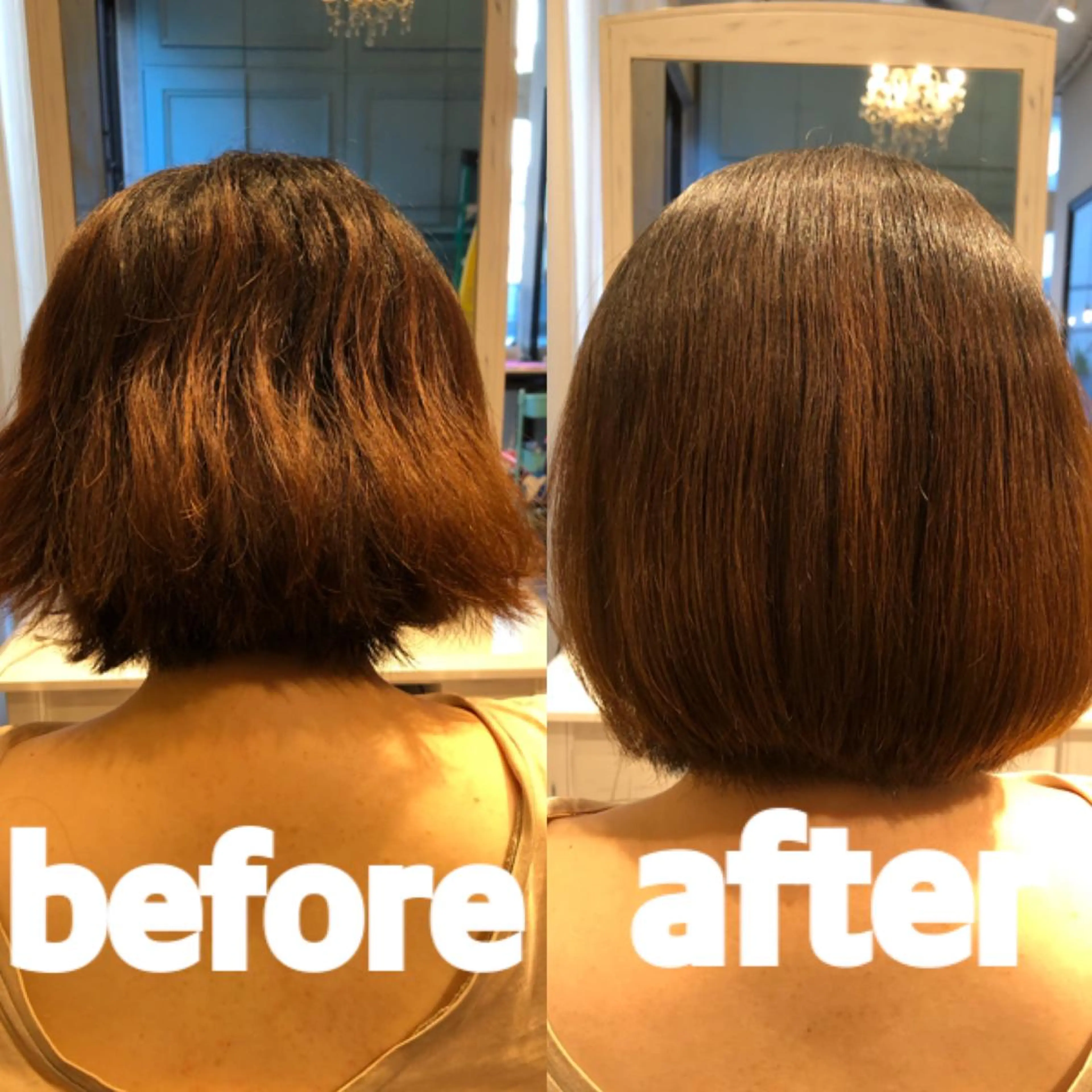 ショート 縮毛矯正 トリートメント ⭐️圧倒的艶髪⭐️ Neo⭐️のヘアスタイル