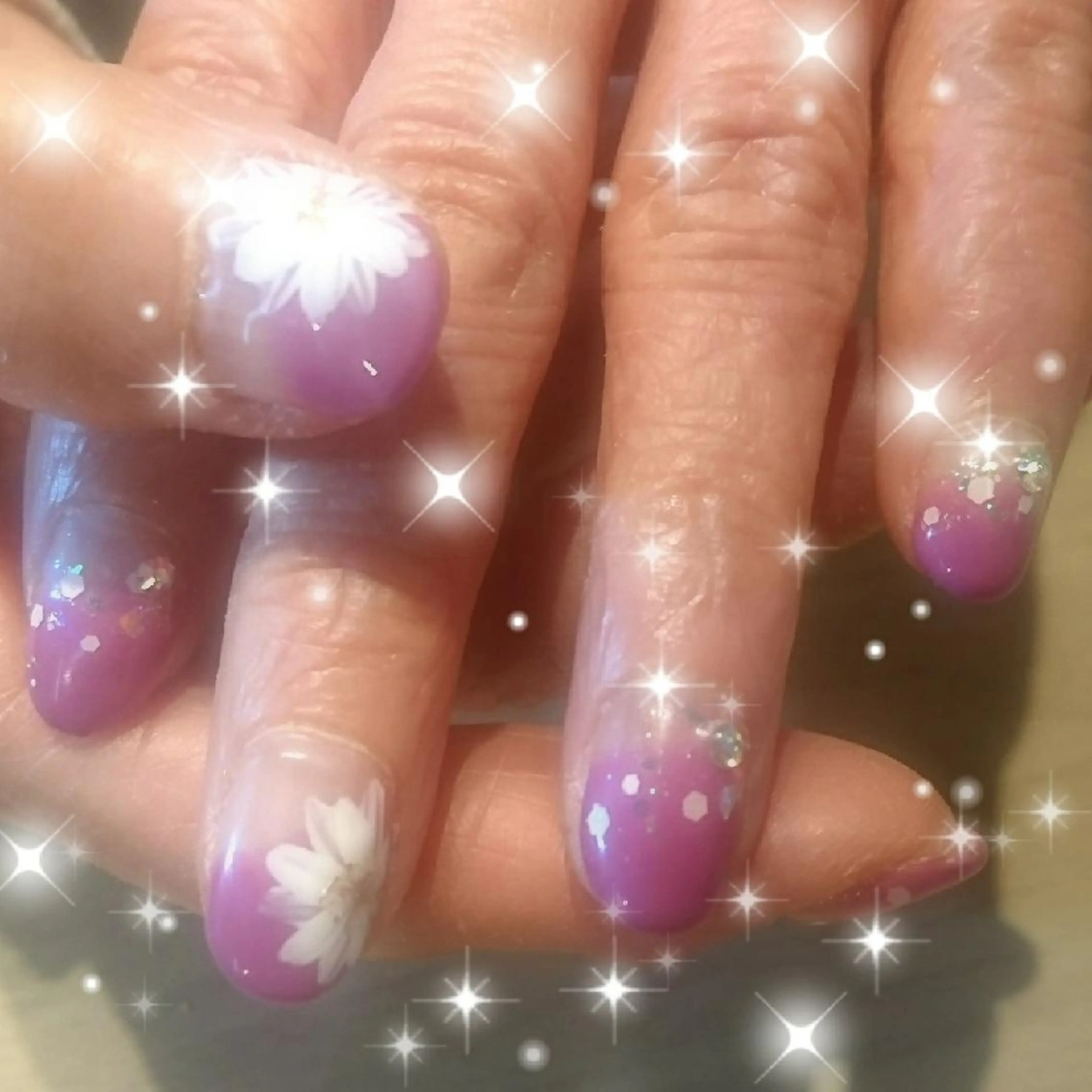 ネイル アートネイル ホログラムネイル Nail Space R所属・ネイルスペースR 小林のネイルデザイン