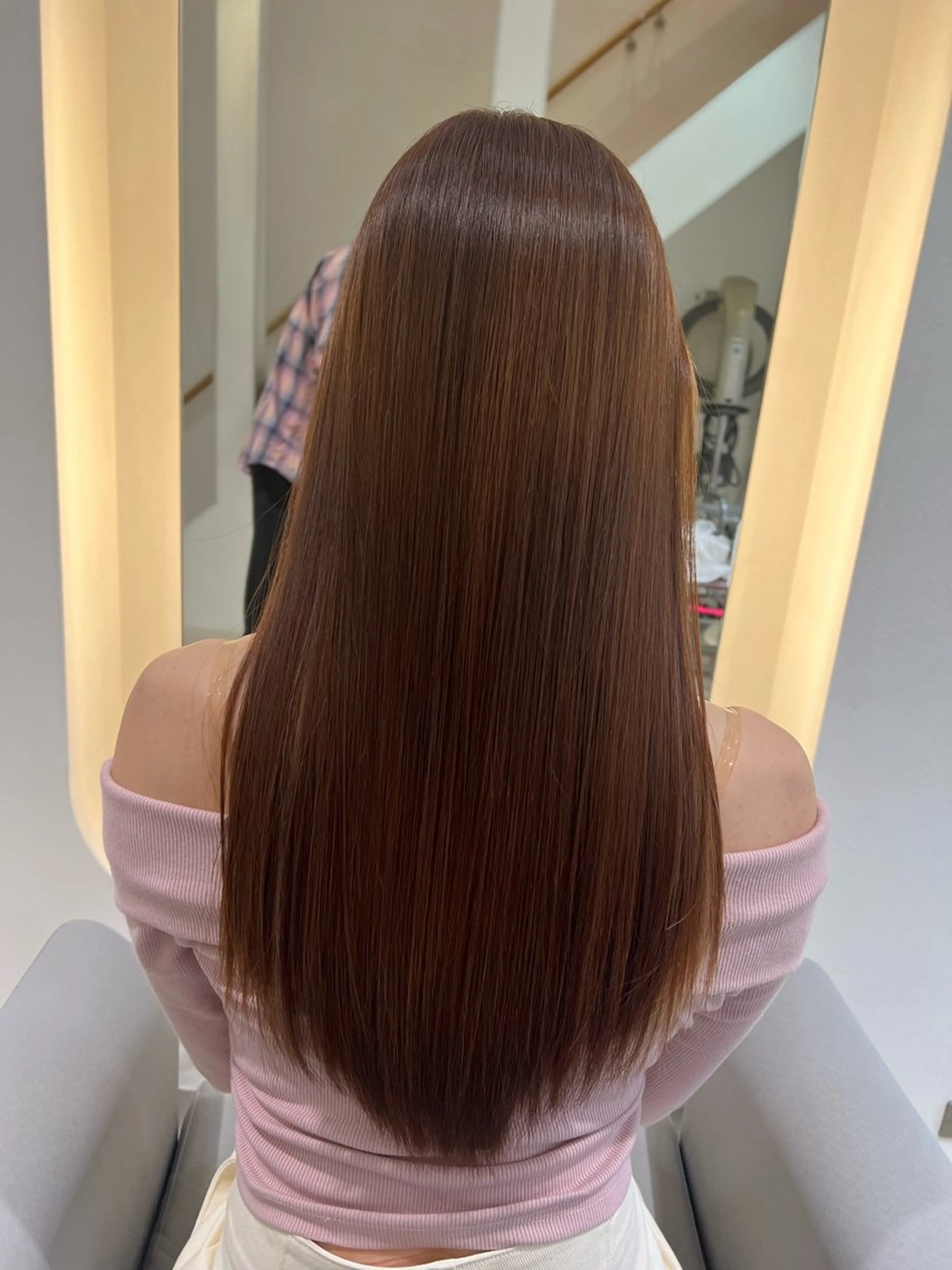 ロング カラー トリートメント ヘアカラー カラーモデル募集/ 平尾ひよりのヘアスタイル