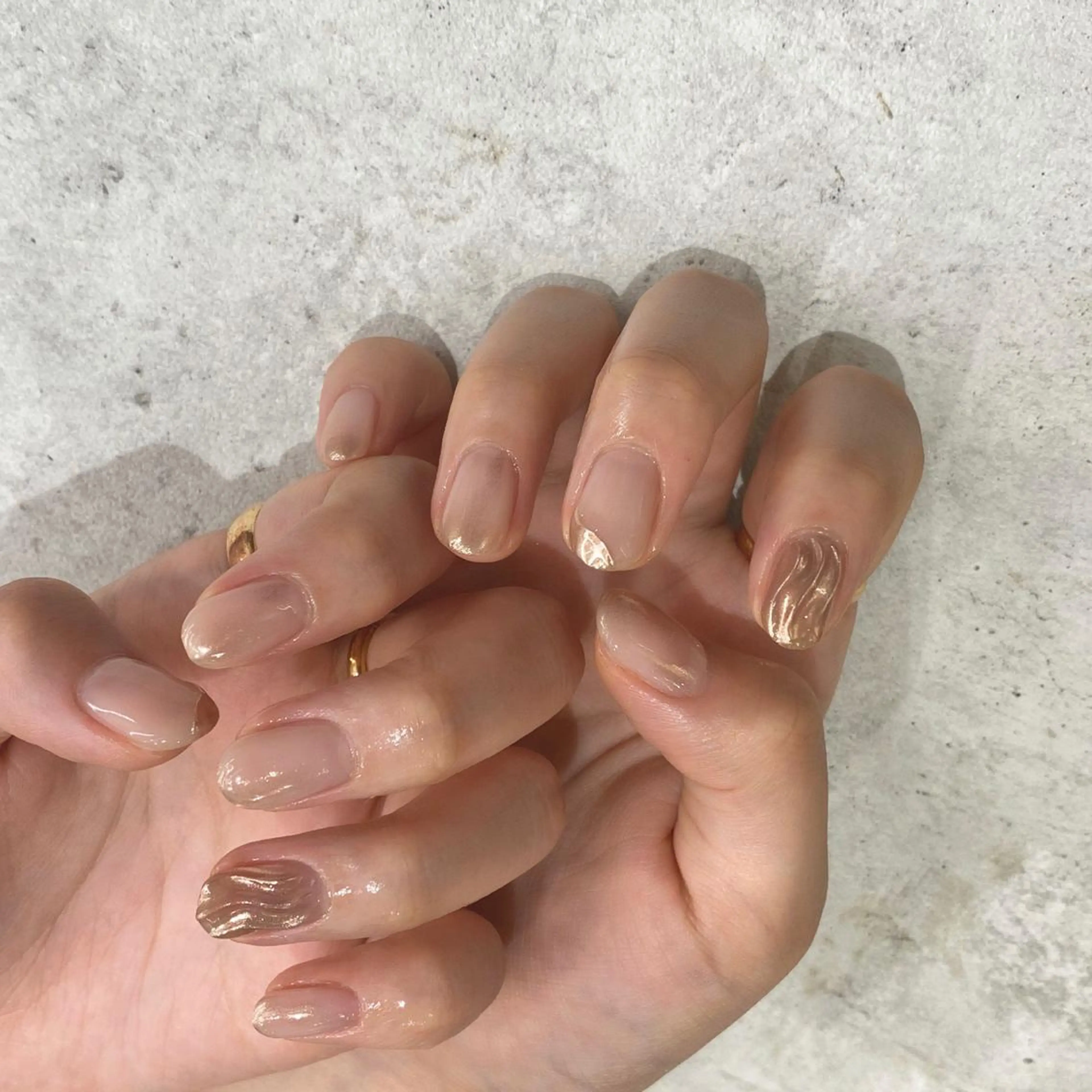 ネイル Yuriko Omi パラジェル/渋谷のネイルデザイン