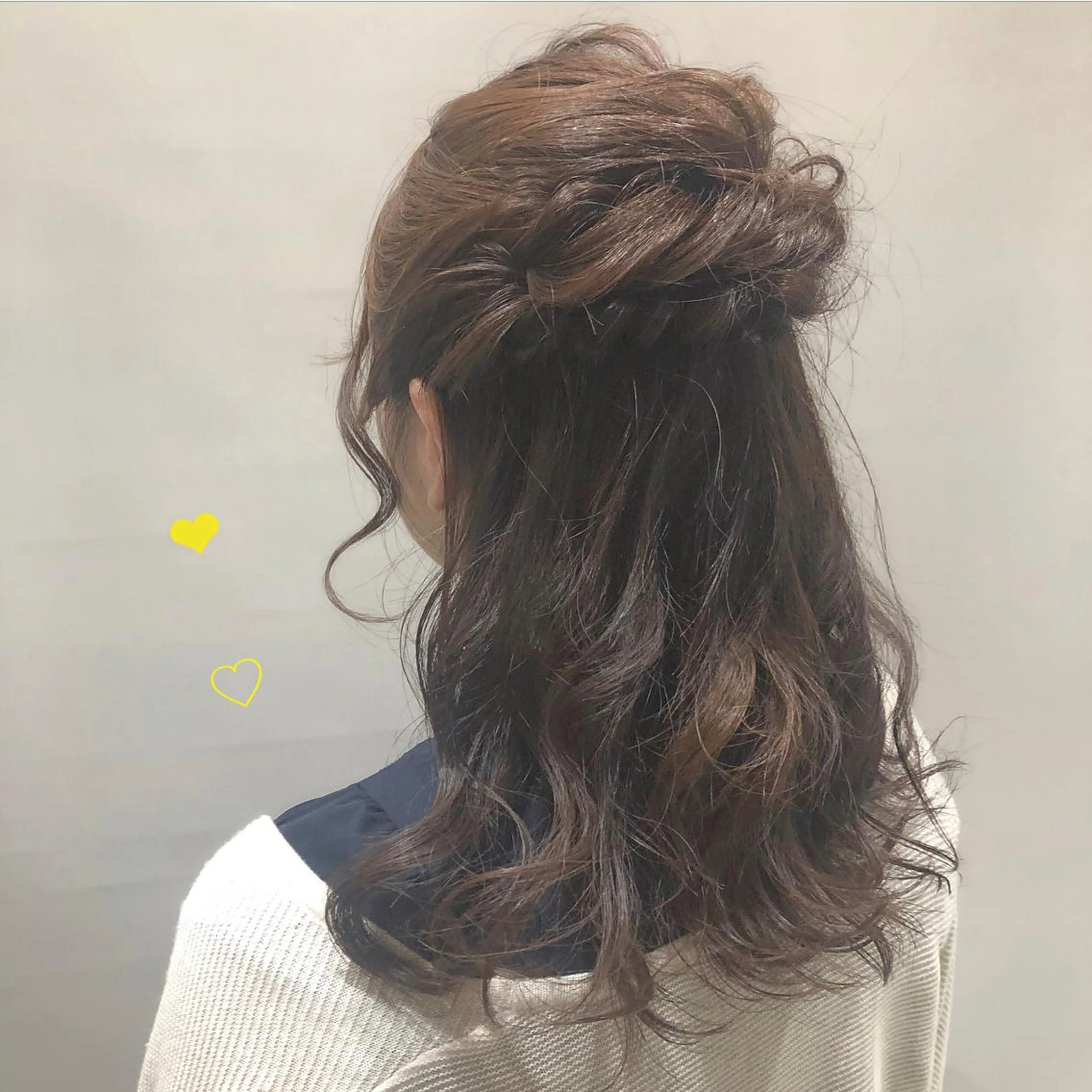 ミディアム カラー パーマ ヘアアレンジ ヘアセット apish aoyama所属・武 愛子の眉毛・アイブロウイメージ