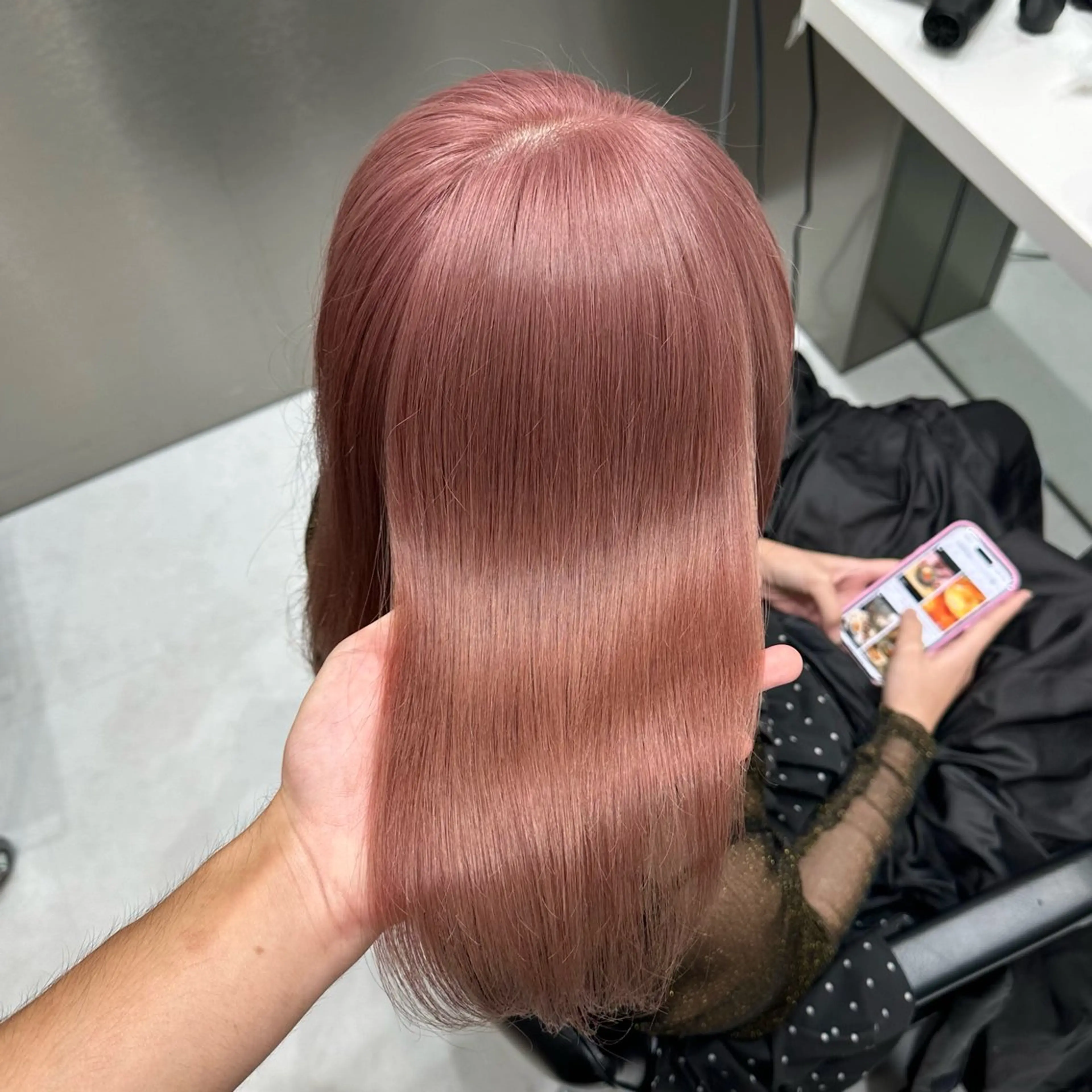 ミディアム カラー ヘアカラー go today原宿vita所属・✨艶カラー美容師✨ リュウトのヘアスタイル