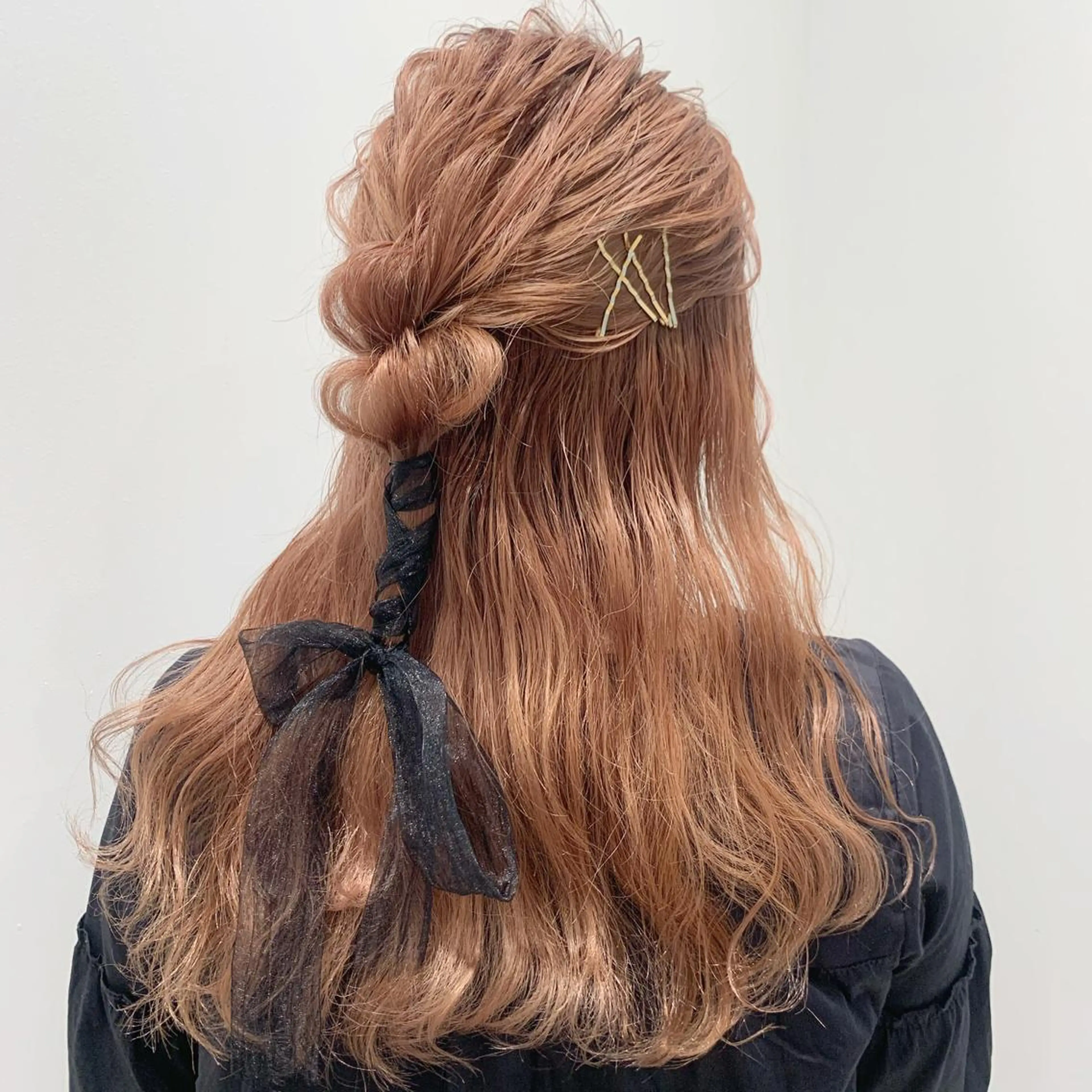 ヘアアレンジ ヘアセット 【淡色color/ nail】maikoのネイルデザイン