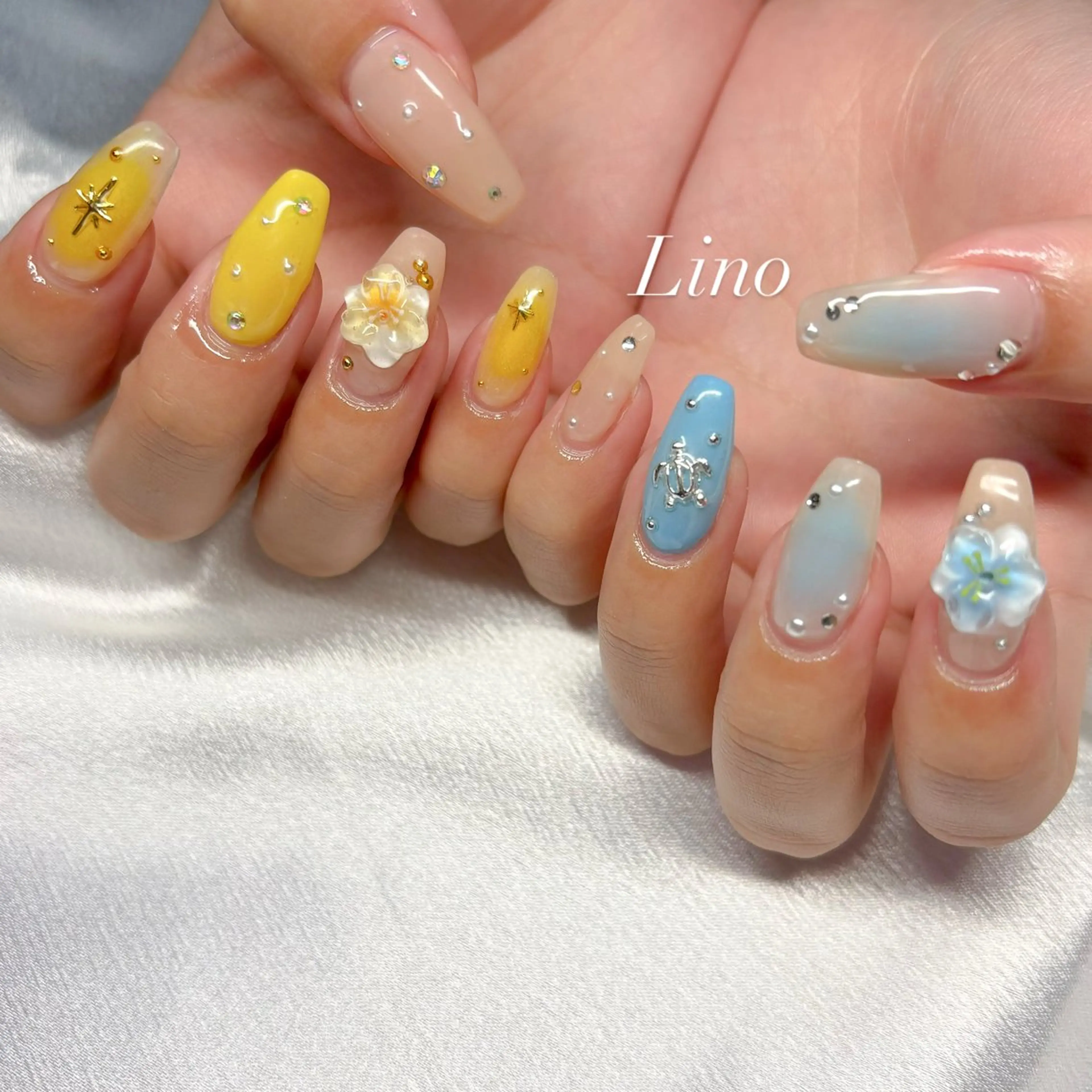 ネイル ハンドネイル ネイルサロンLino所属・Shibata Mamiのネイルデザイン